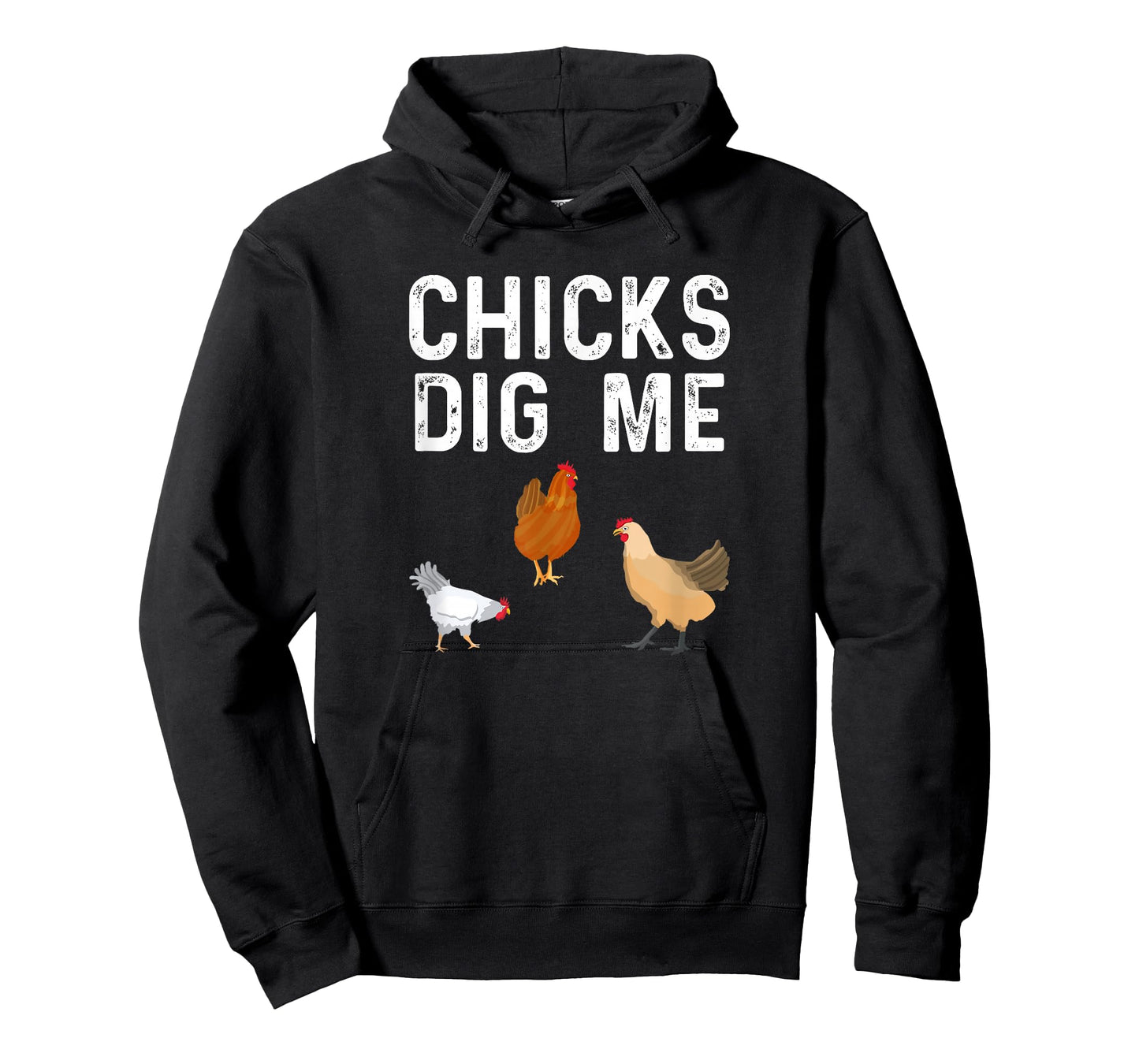 Chicken Farmer Funny Chicks Dig Me Farming T-Shirt
