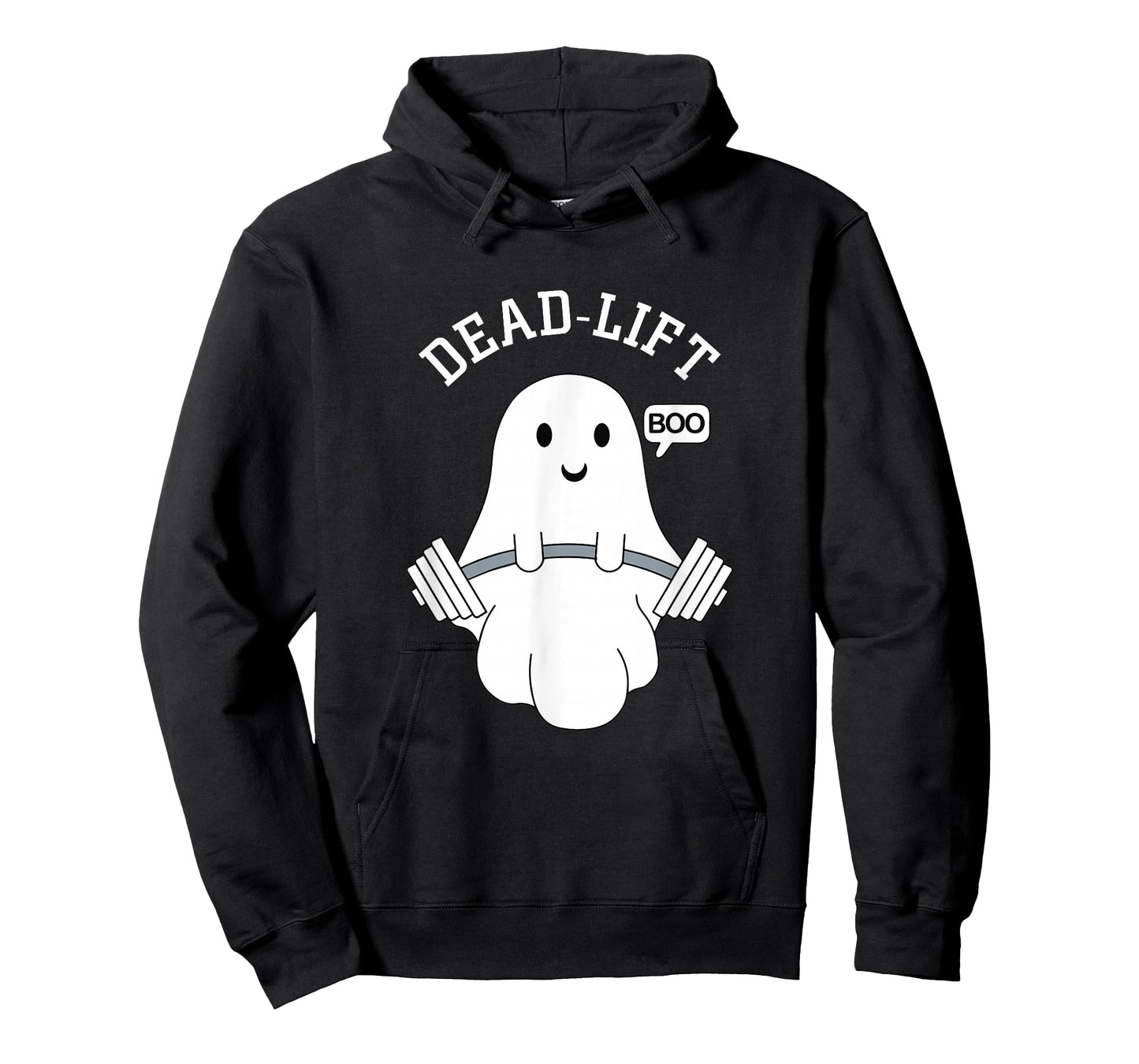 Deadlift Ghost Shirt Funny Halloween Weight Lifting Workout T-Shirt