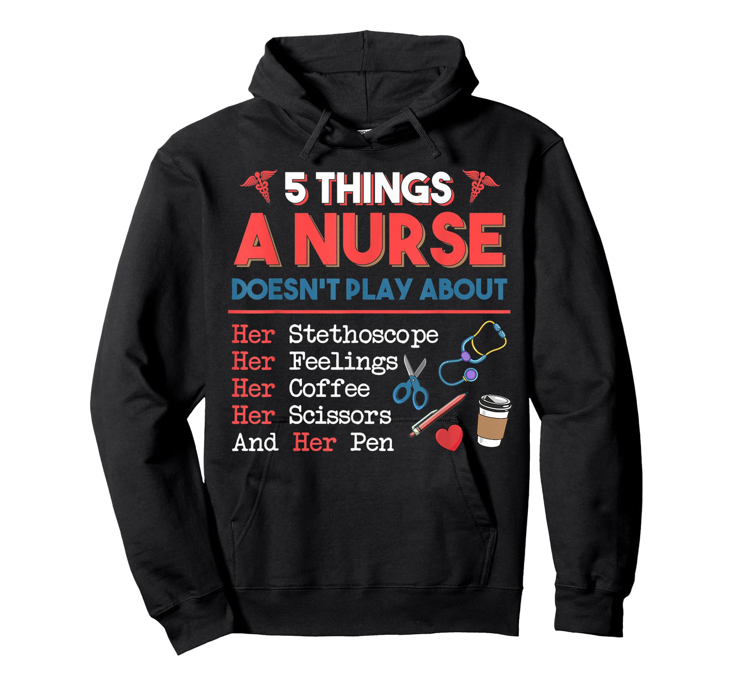 5 Things A Nurse Doesn't play about Christmas Gifts T-Shirt