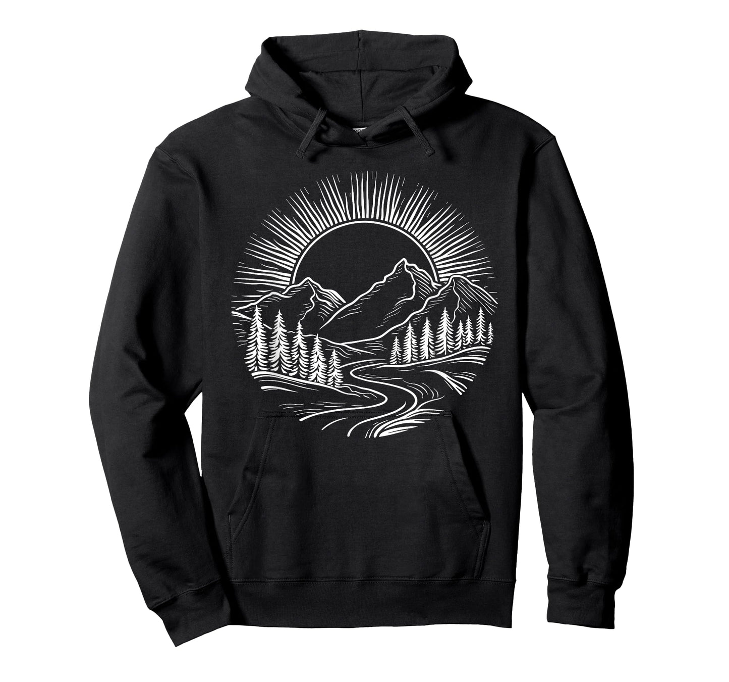 Outdoors Nature Cool Hiking Camping Summer Women Men Graphic T-Shirt