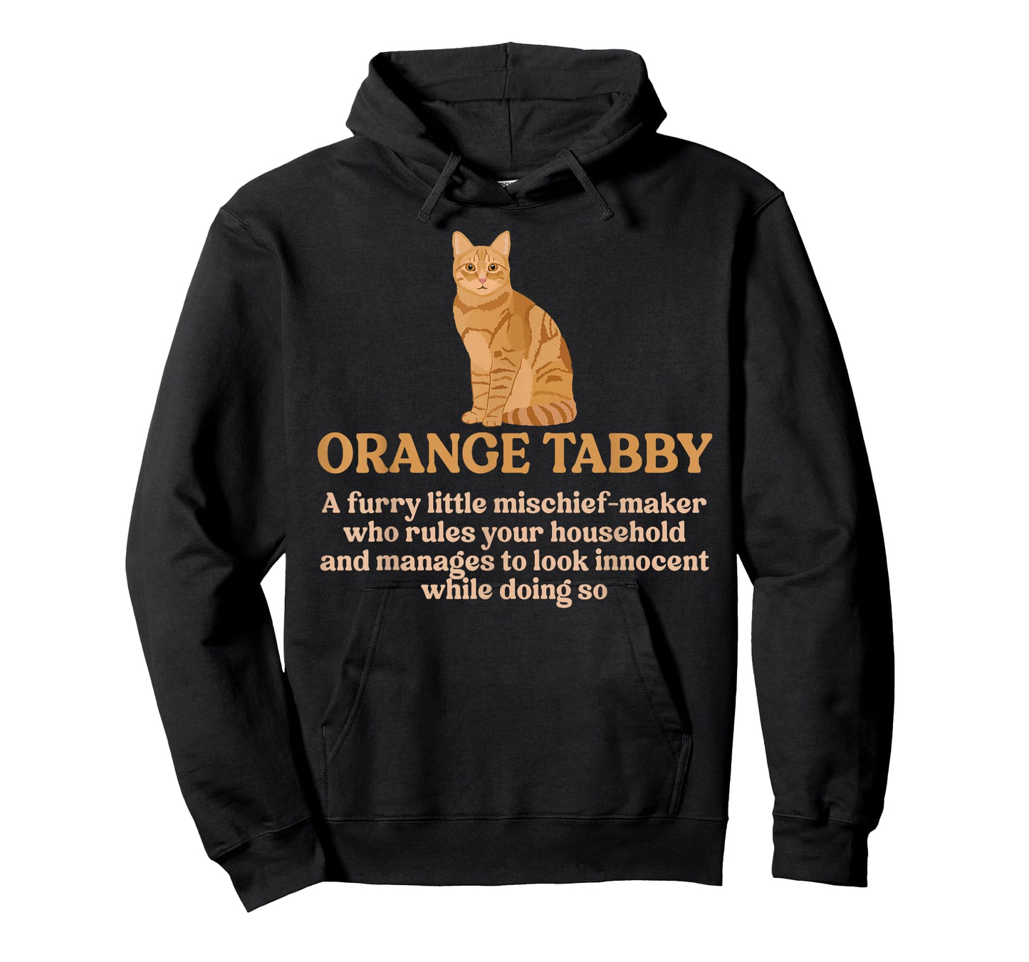 Funny Orange Tabby Cat Owner Orange Tabby Cat Lover T-Shirt
