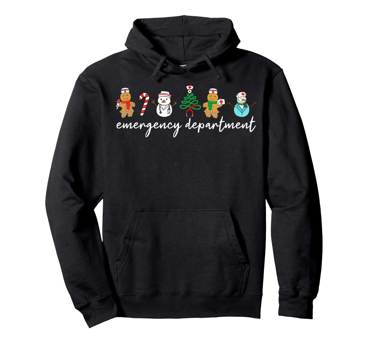 Christmas Emergency Room ER RN Nurse Department Healthcare T-Shirt