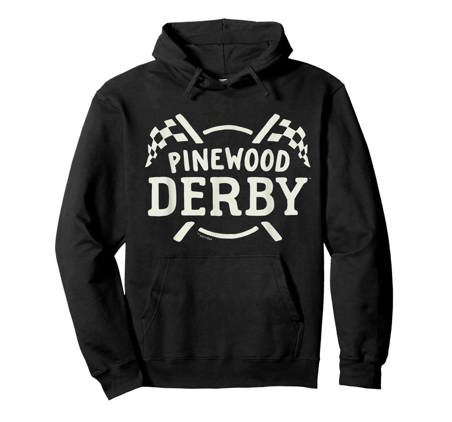 Pinewood Derby (Race Flags) T-Shirt