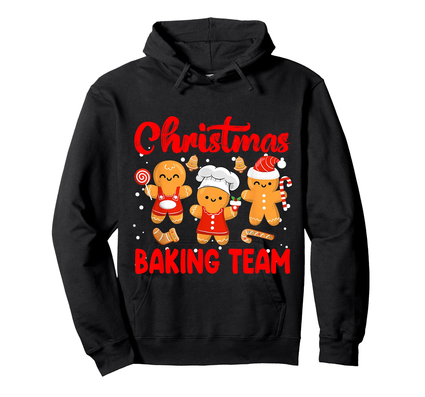 Christmas Baking Team Gingerbread Family Matching Pajamas T-Shirt