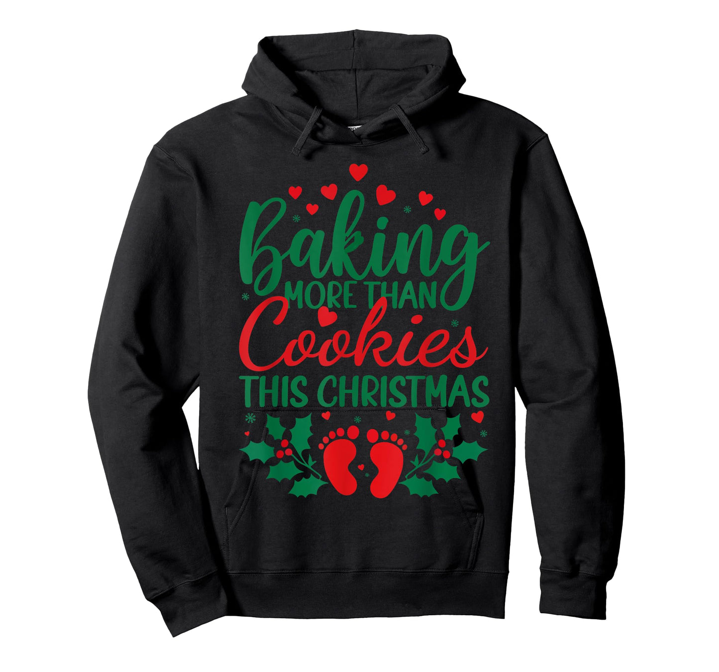 Baking More Than Cookies This Christmas Pregnancy Pregnant T-Shirt