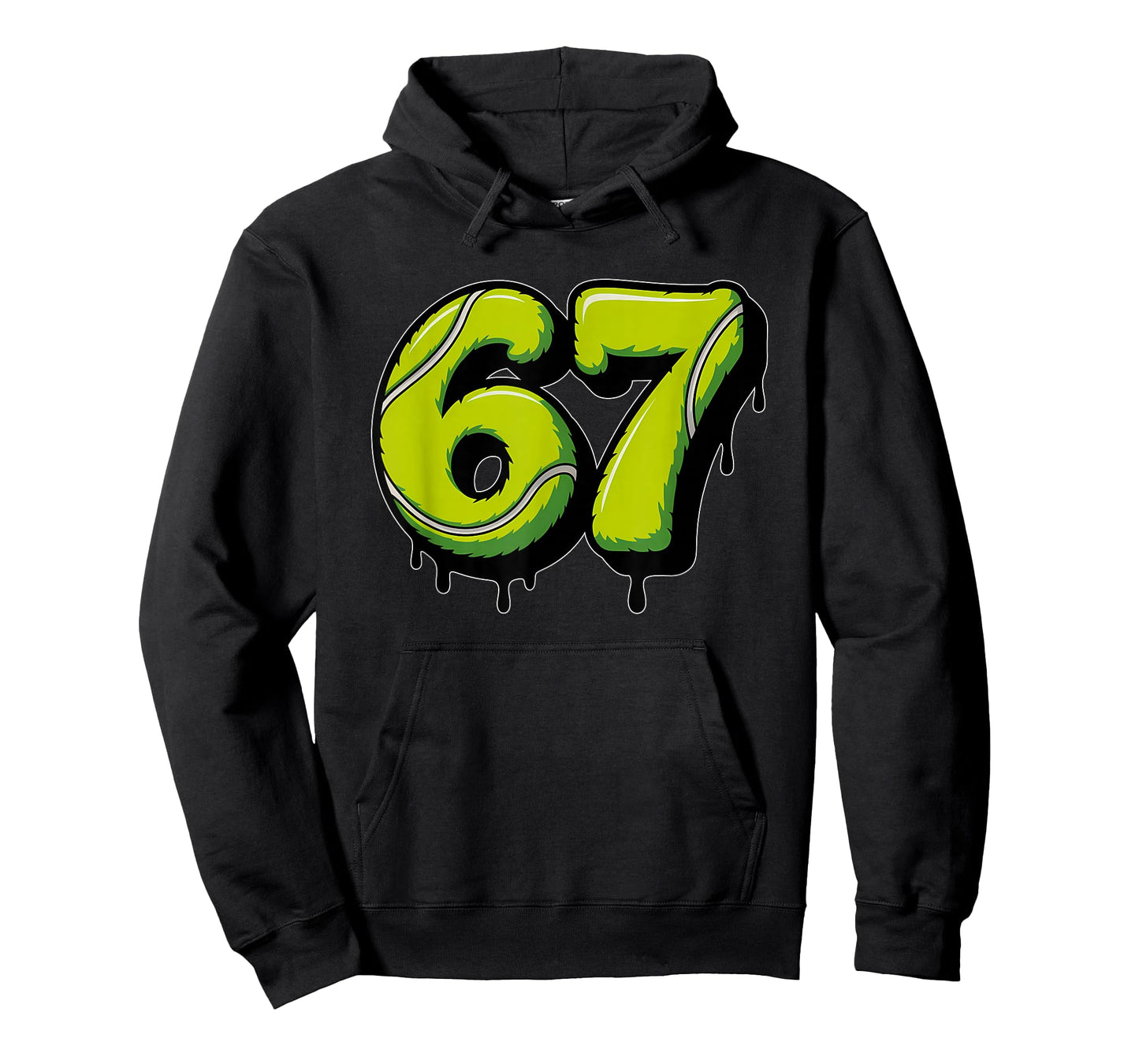 Tennis Drip Number 67 Or 67th Birthday Six Seven T-Shirt