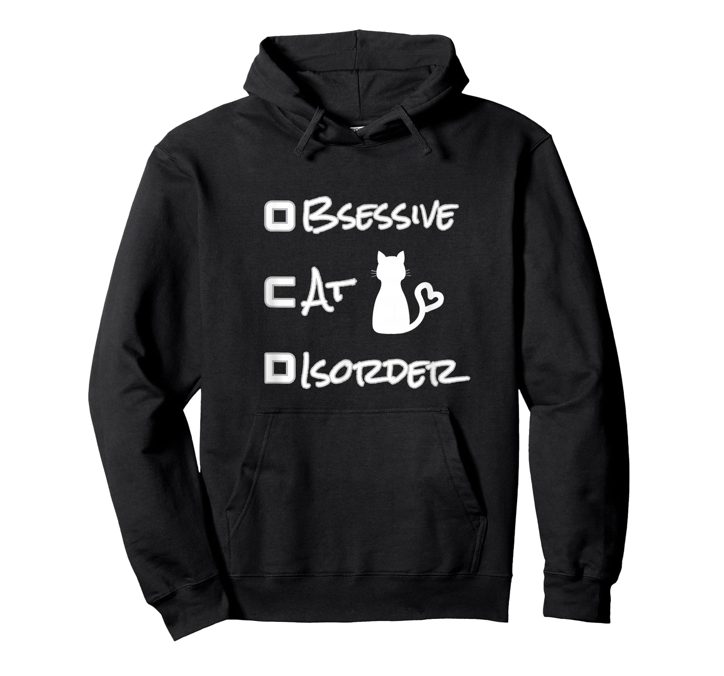 FUNNY OBSESSIVE CAT DISORDER OCD CAT LOVER T-SHIRT T-Shirt
