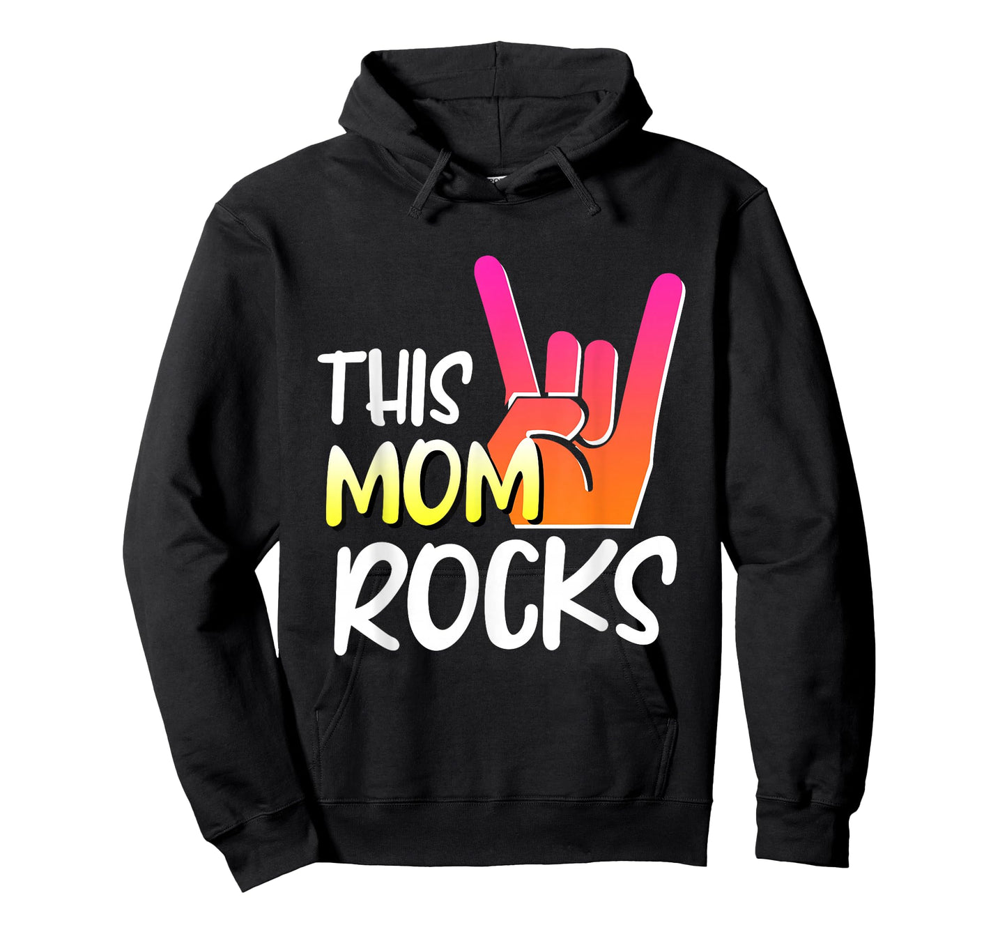 Mother Skirt Saying This mom Rocks Rock Music T-Shirt