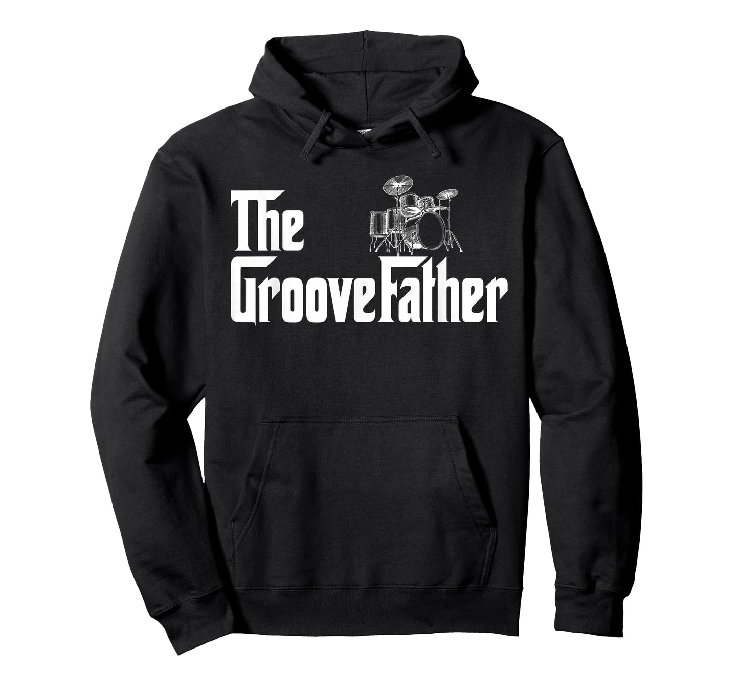 The GrooveFather Drummer Drummer Dad Funny The Groove Father T-Shirt