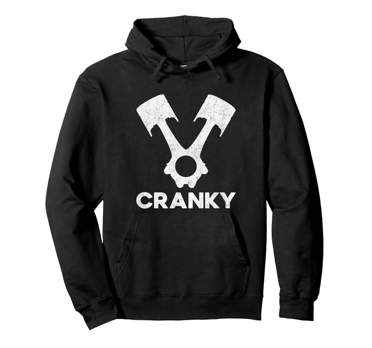 Cranky Car V8 Engine Crankshaft Cars Lover, Mechanic T-Shirt