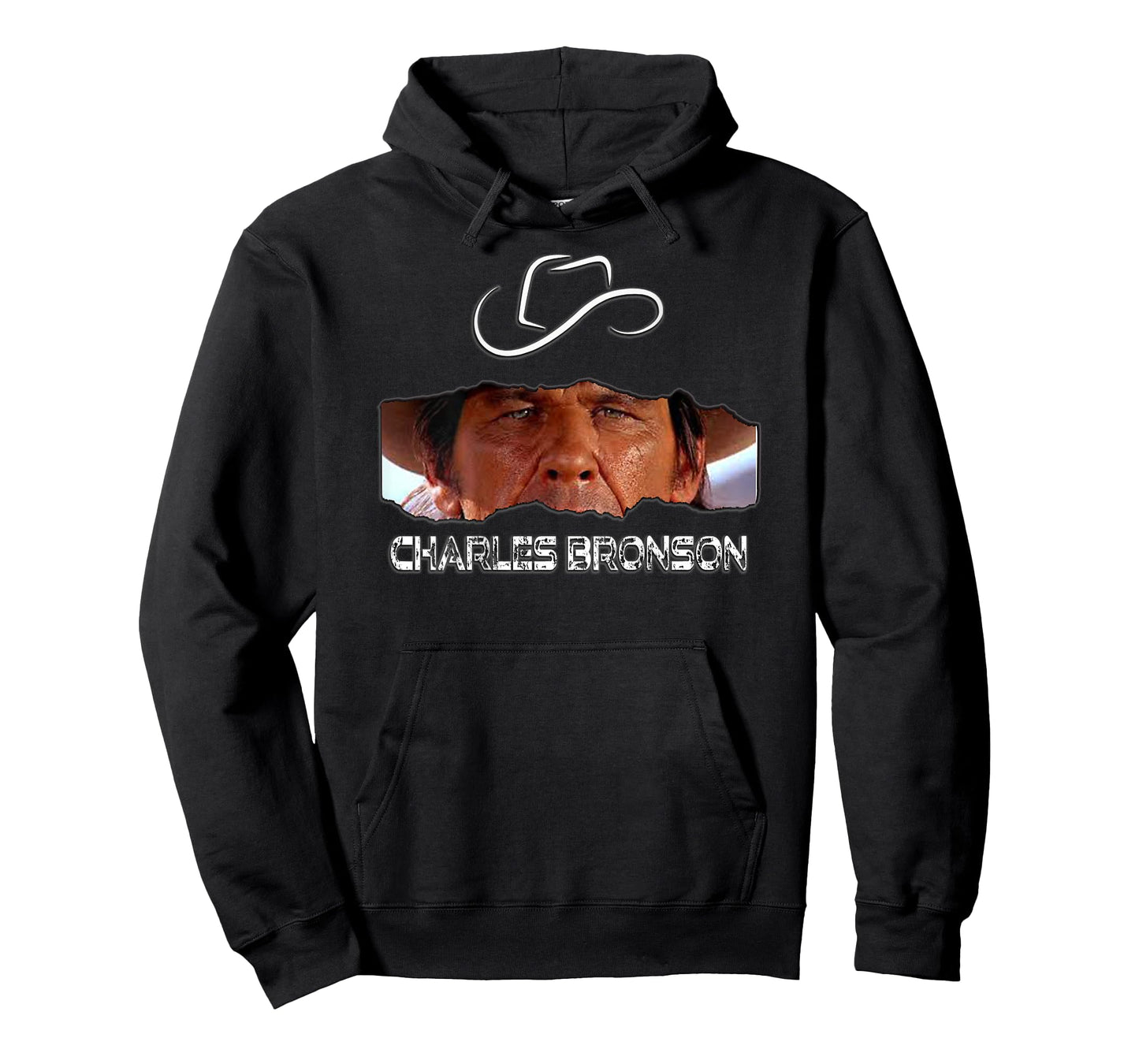 Charles Bronson_001_Back Printed T-Shirt