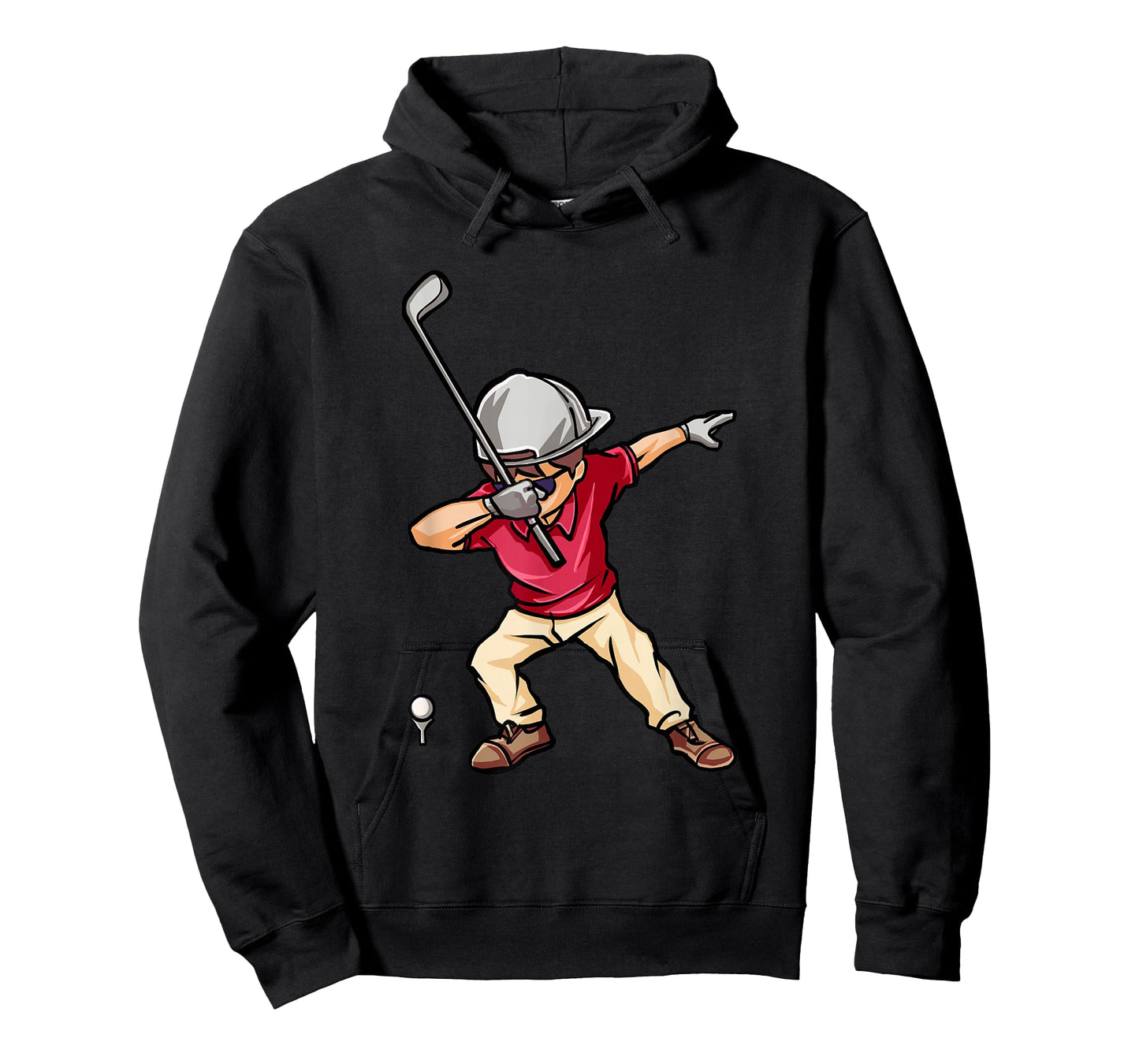 Dabbing Golf Player Golfer Golfing Funny Kids Boys Dab Dance T-Shirt