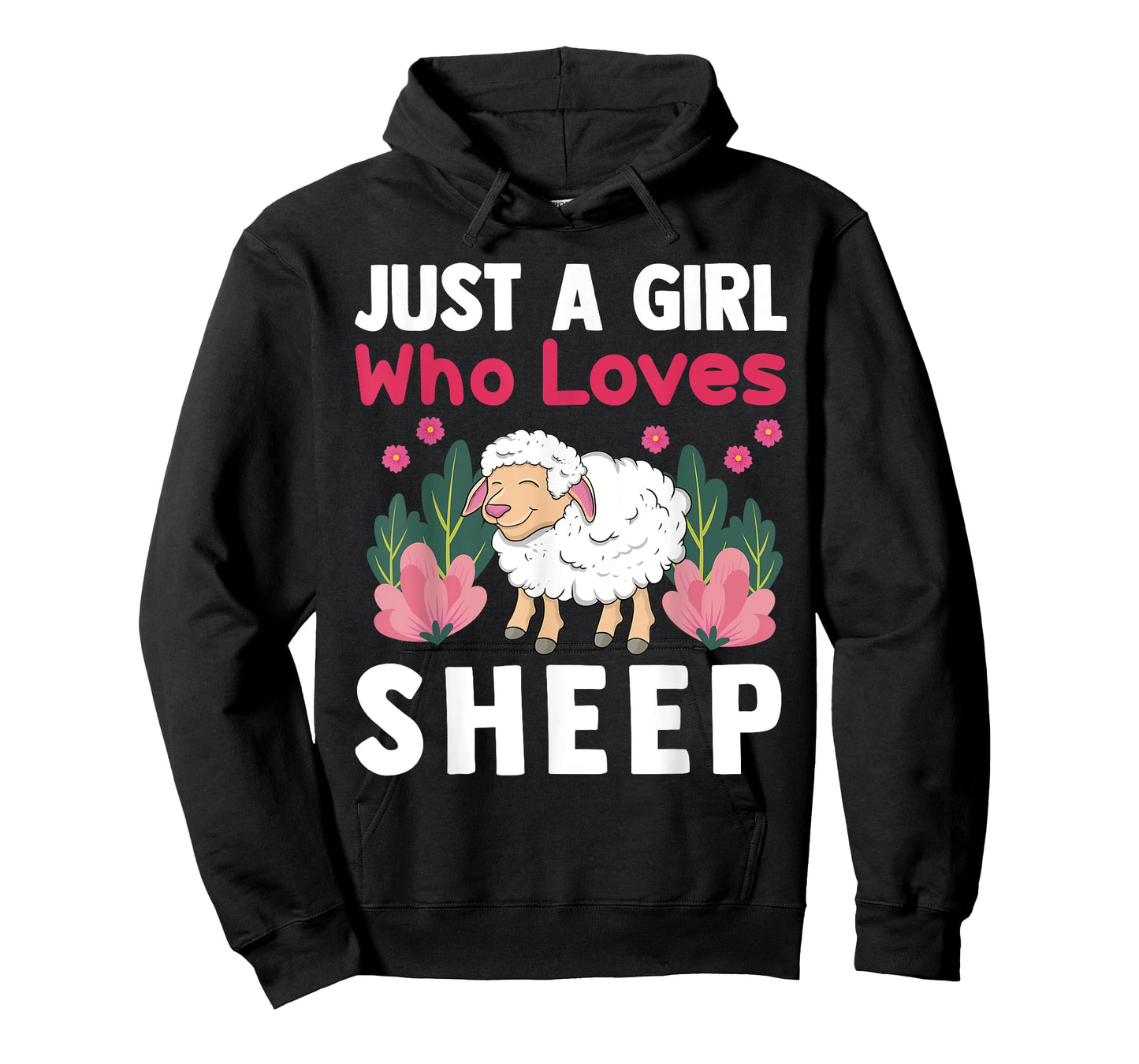 Cute Sheep Art For Sheep Lover Women Girls Kids Farm Animal T-Shirt