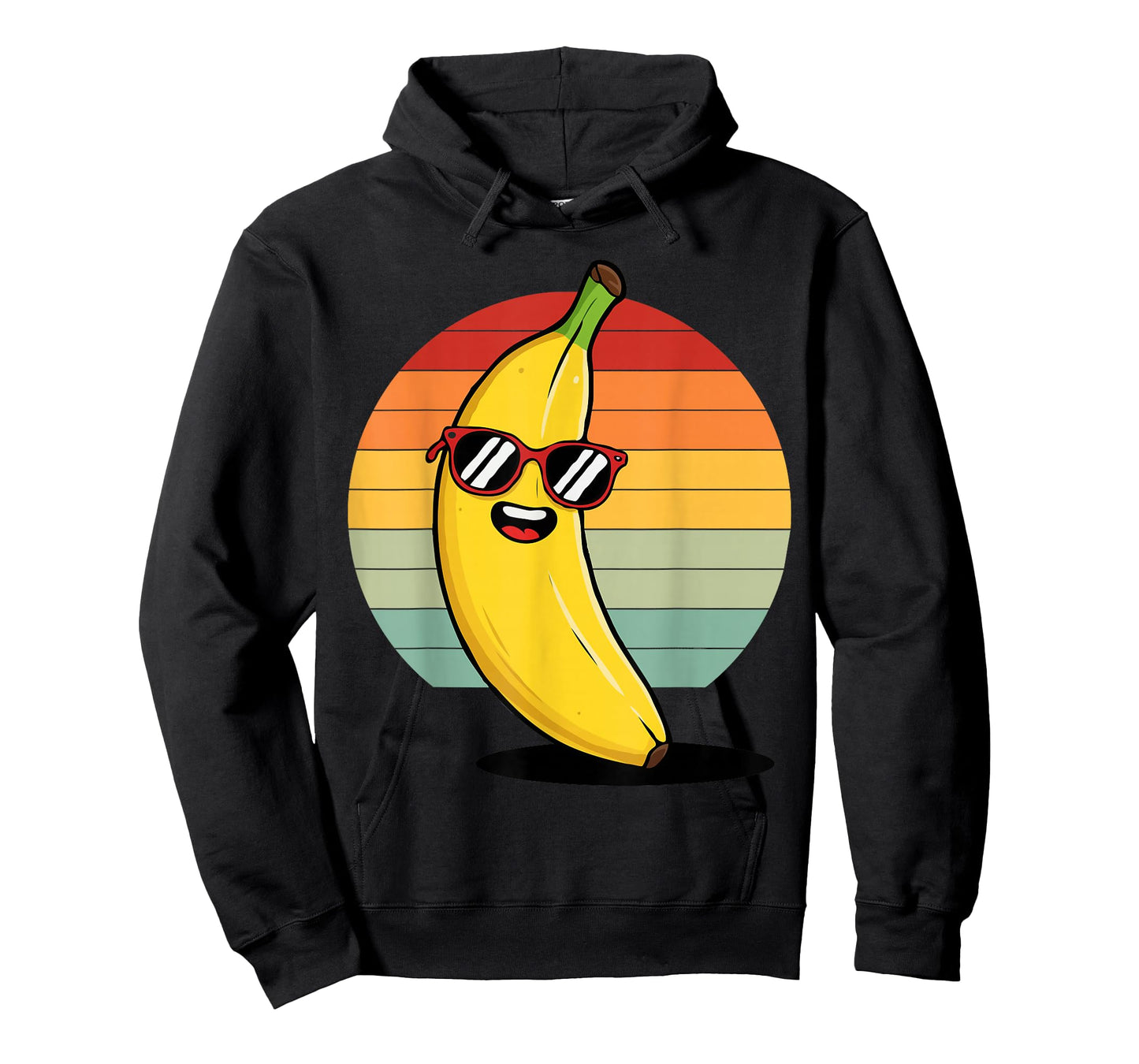 Retro Banana Novelty Fun For Men Women Kids Funny T-Shirt