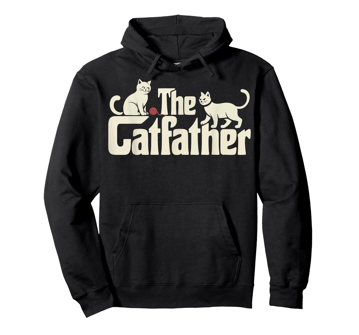 The Catfather Funny Cat Dad Father's Day Cat Lover T-Shirt