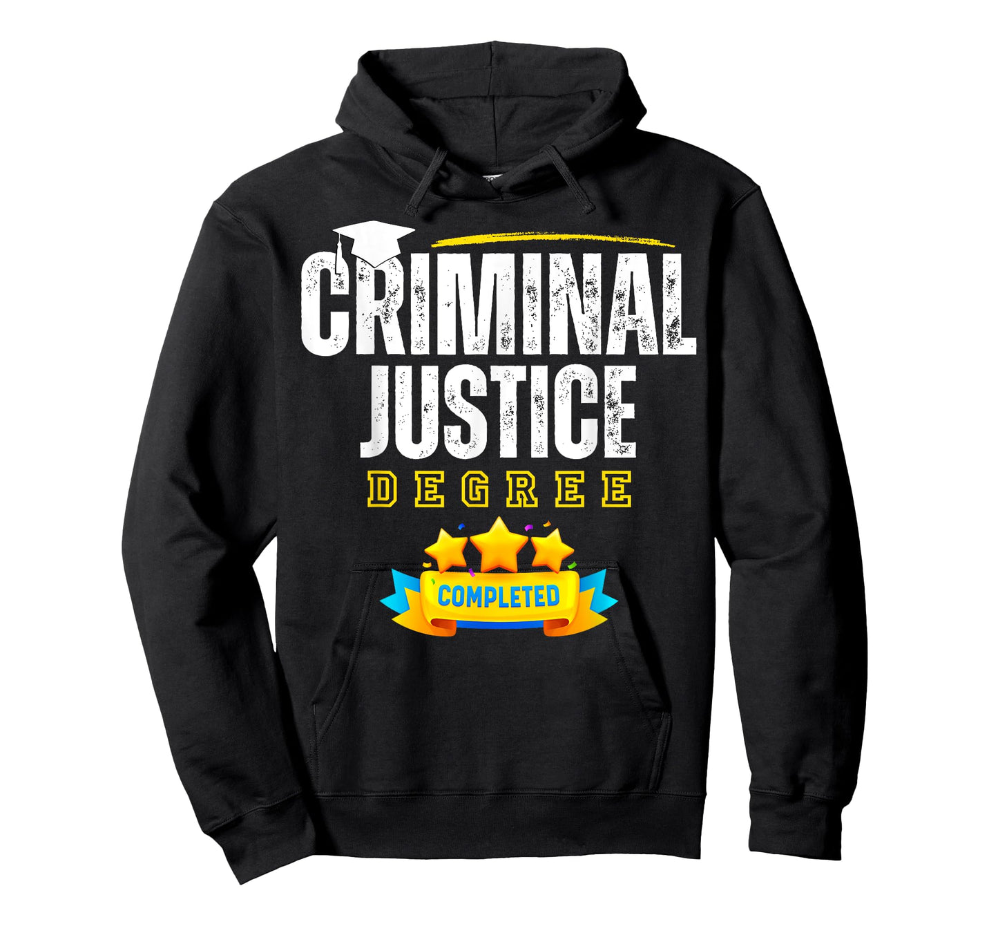 Criminal Justice Degree Graduation Senior Celebration Grad T-Shirt