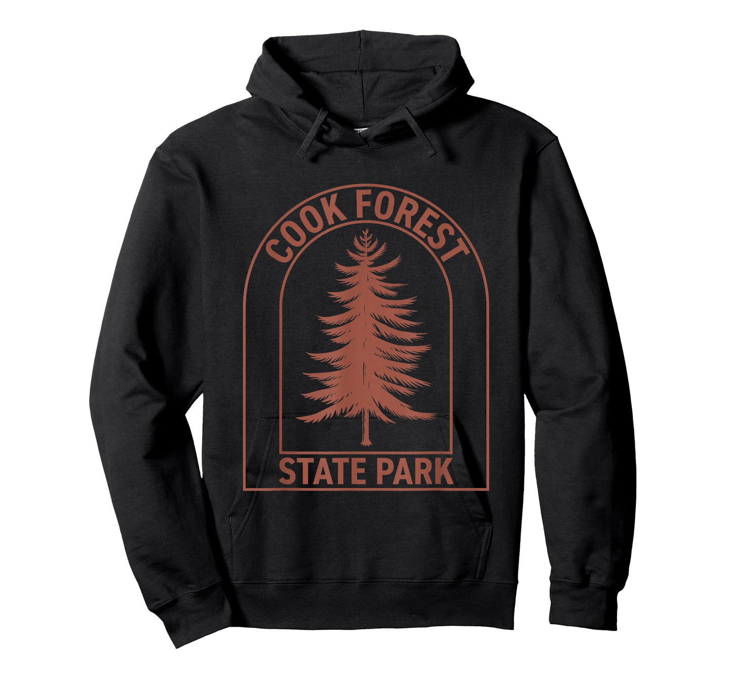 Cook Forest State Park Pennsylvania Vintage Tree T-Shirt