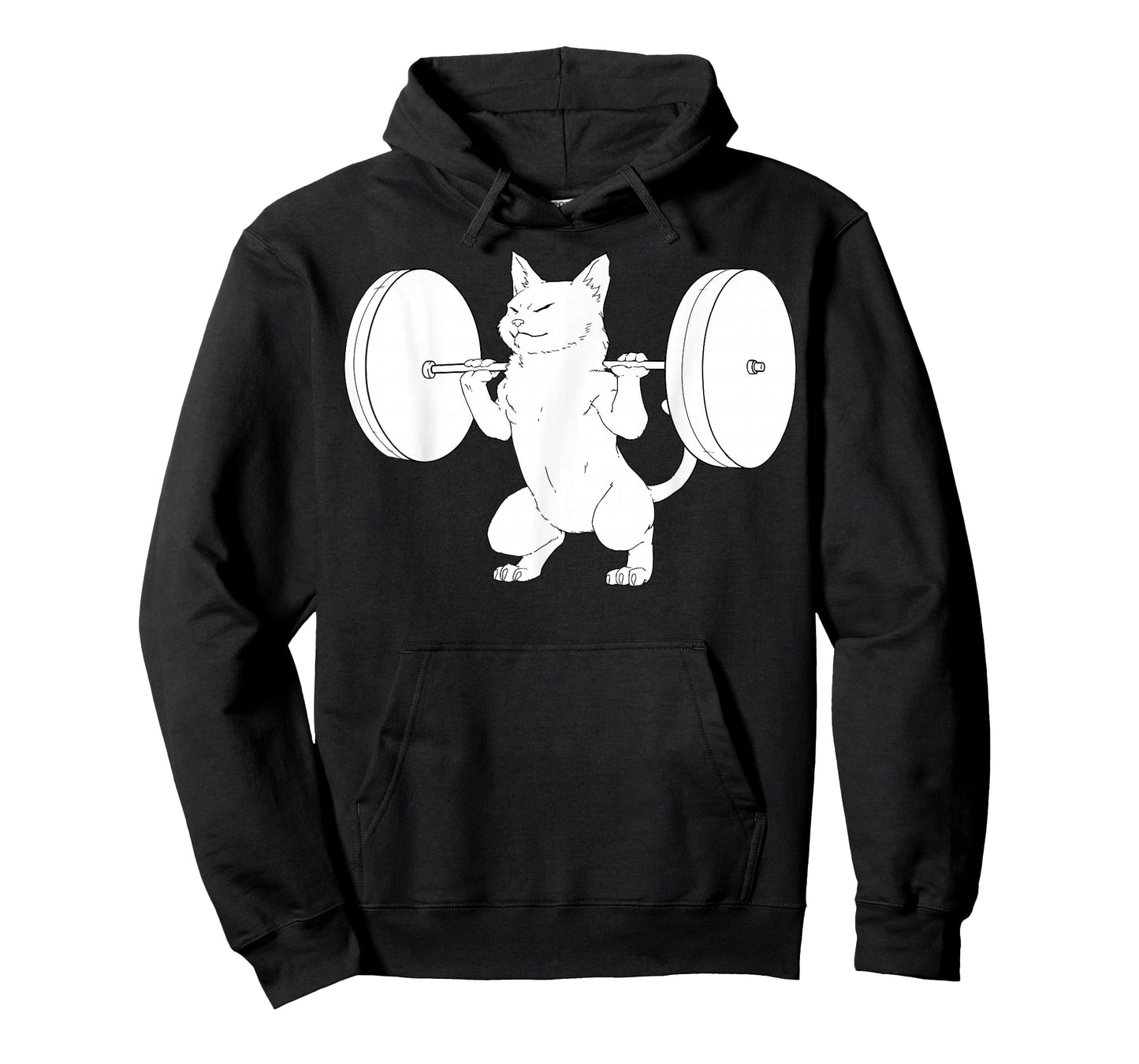 Cat Squat Powerlifting T-Shirt Cute T-Shirt