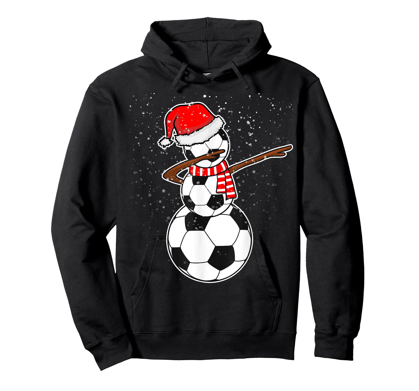 Dabbing Snowman Soccer Shirt T-Shirt