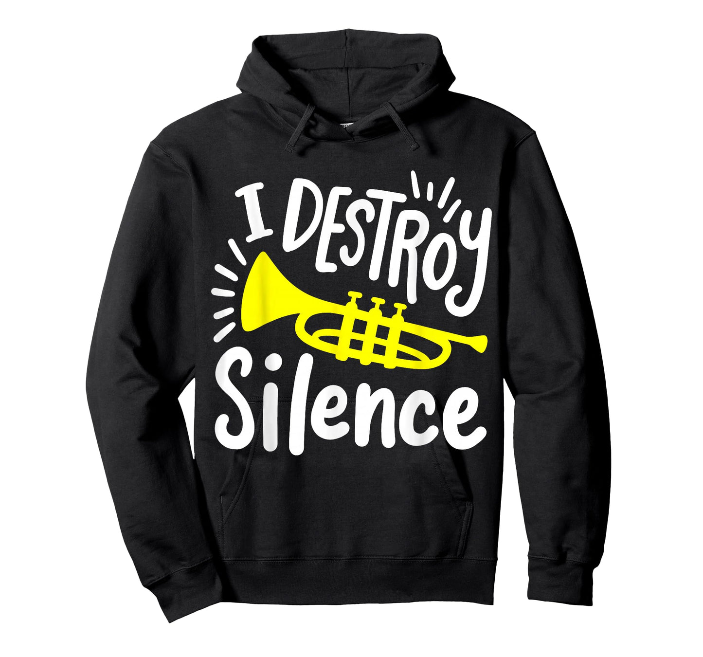Trumpet Player Trumpet I Destroy Silence T-Shirt
