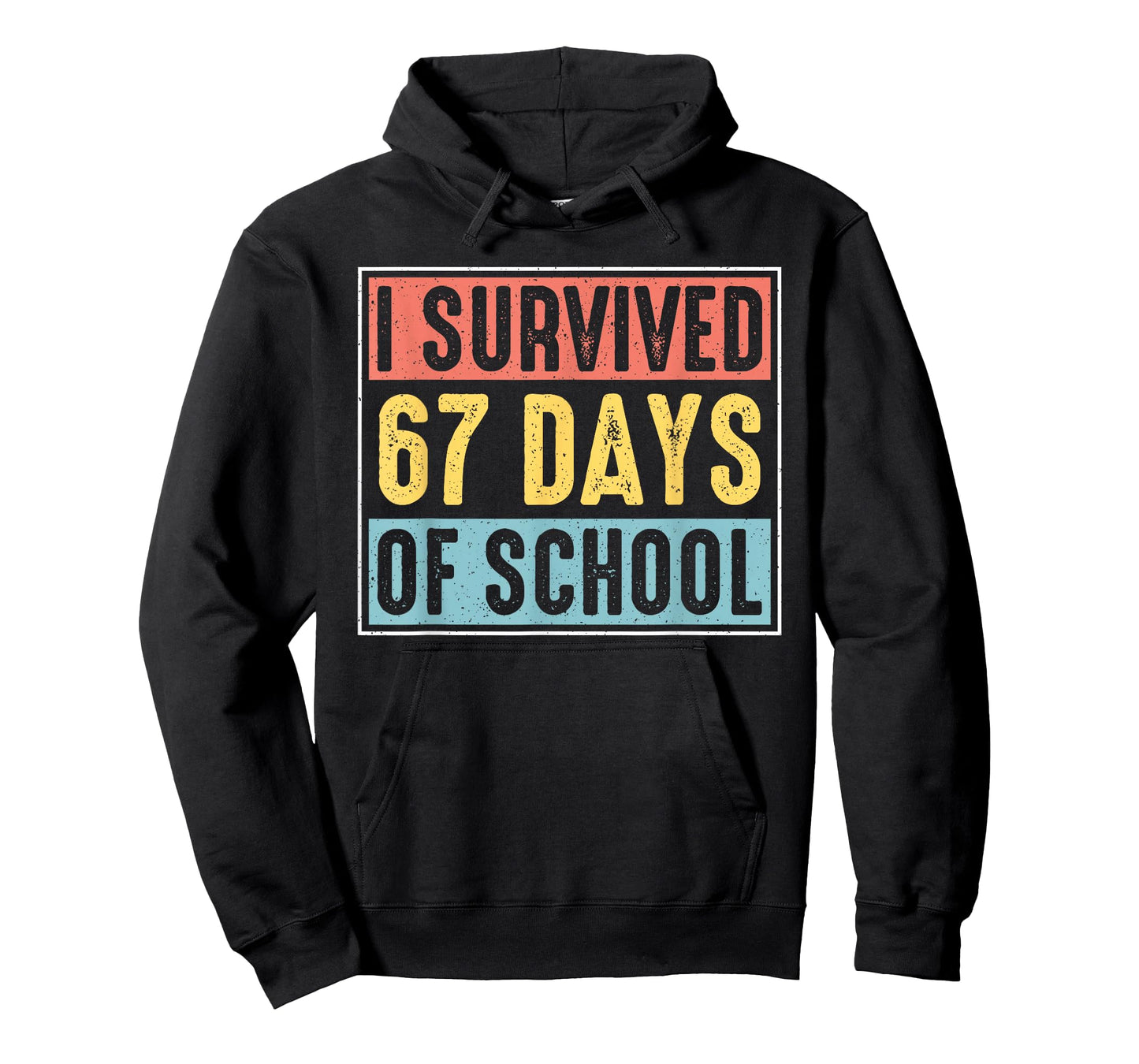 I Survived 67 Days of School for Kids Boys Girls T-Shirt