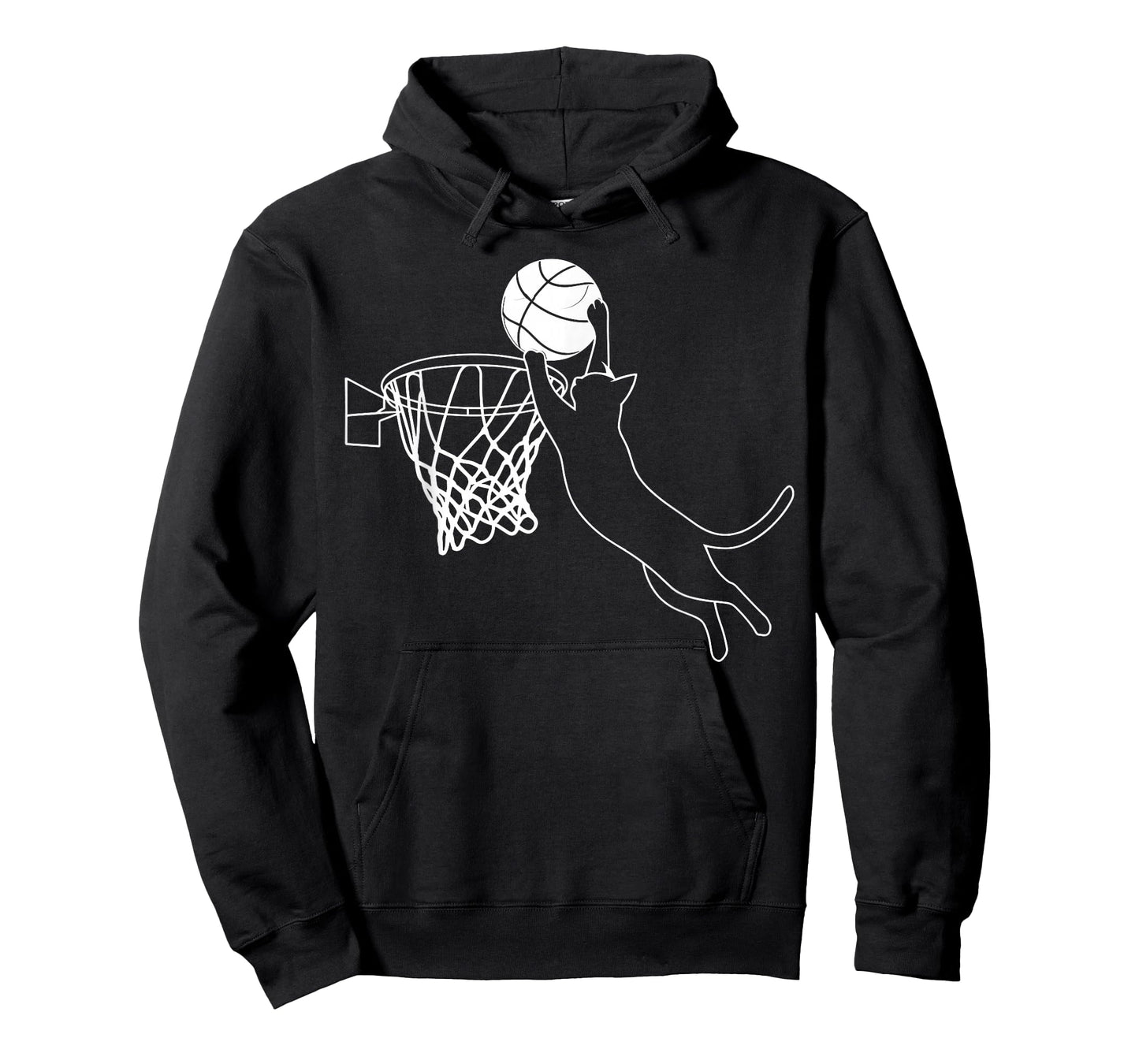Cats Playing Basketball Funny Cat And Basketball Lover Kitty T-Shirt