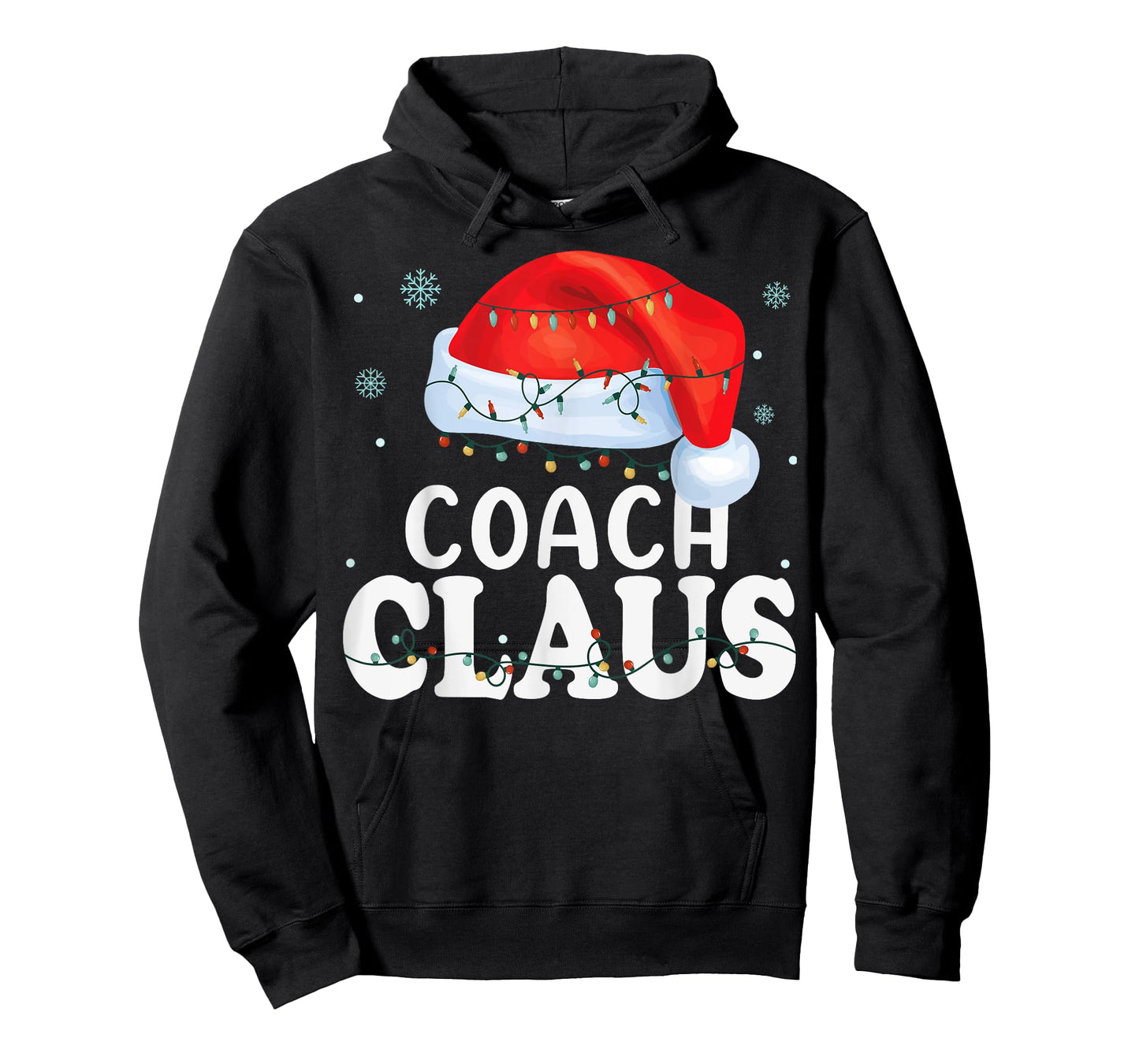 Coach Santa Claus Christmas Funny Matching Costume T-Shirt
