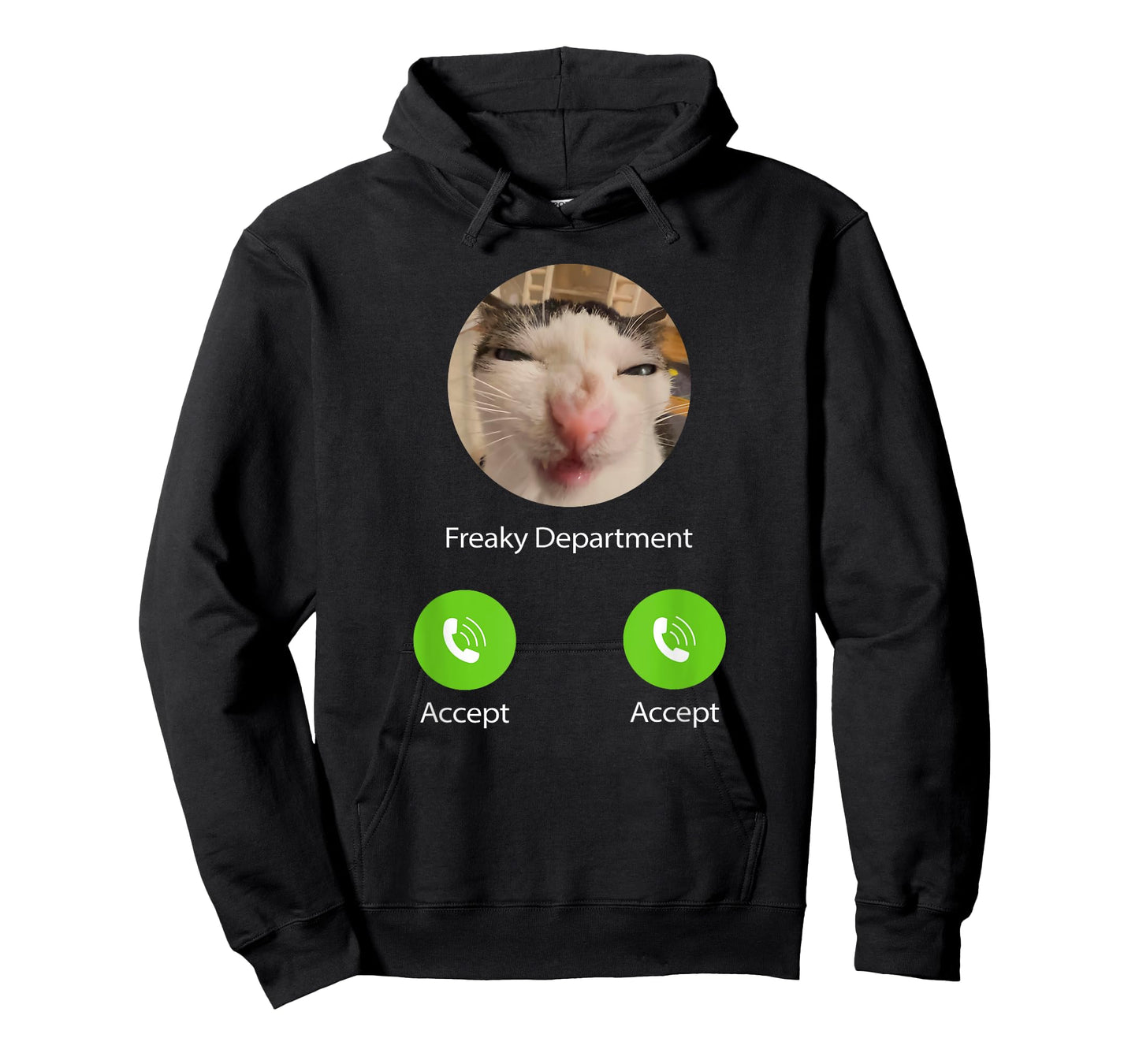 Freaky Department Funny Cat Meme T-Shirt