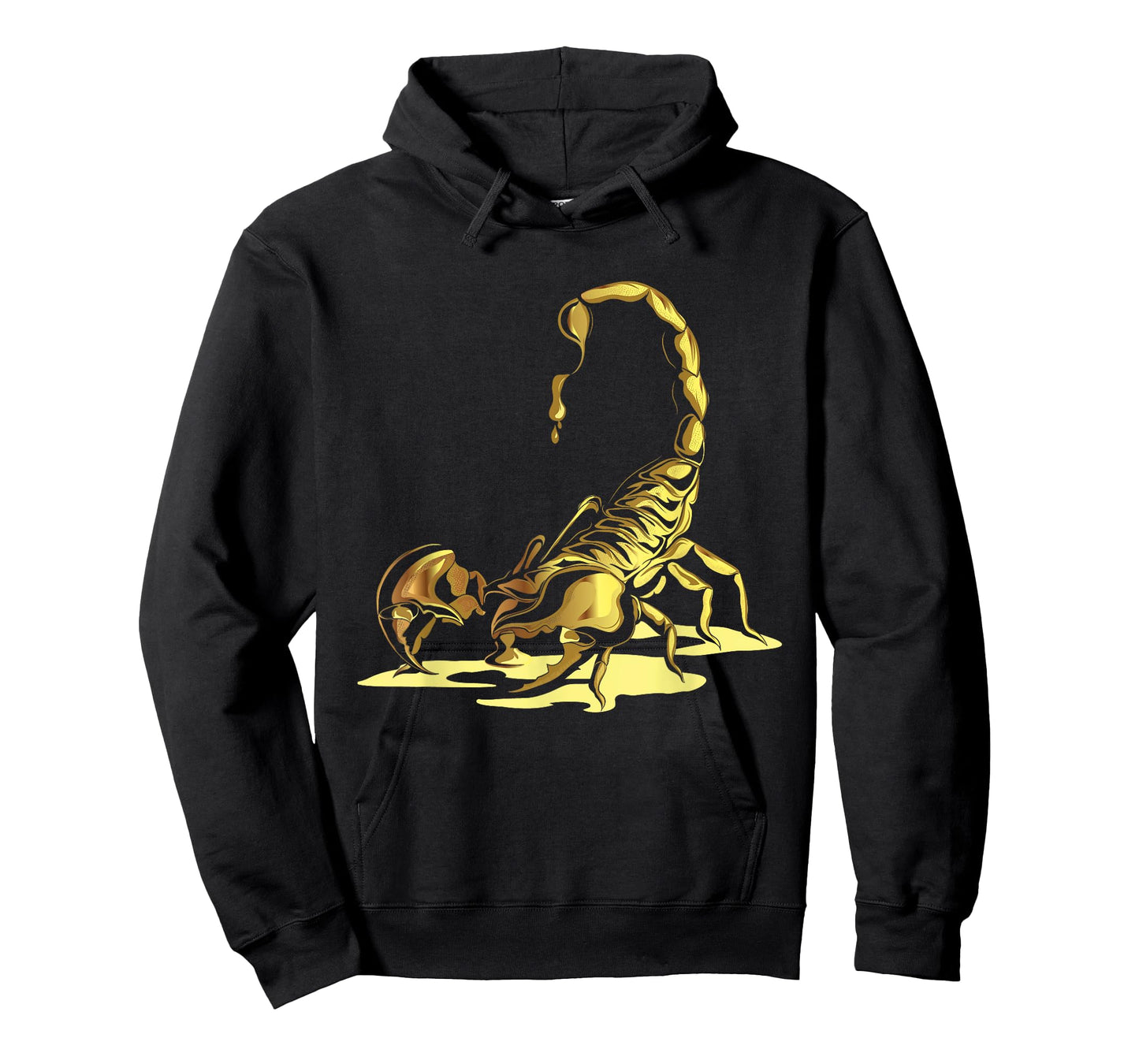 Gold Scorpion Lover Arachnid Scorpio Zodiac T-Shirt