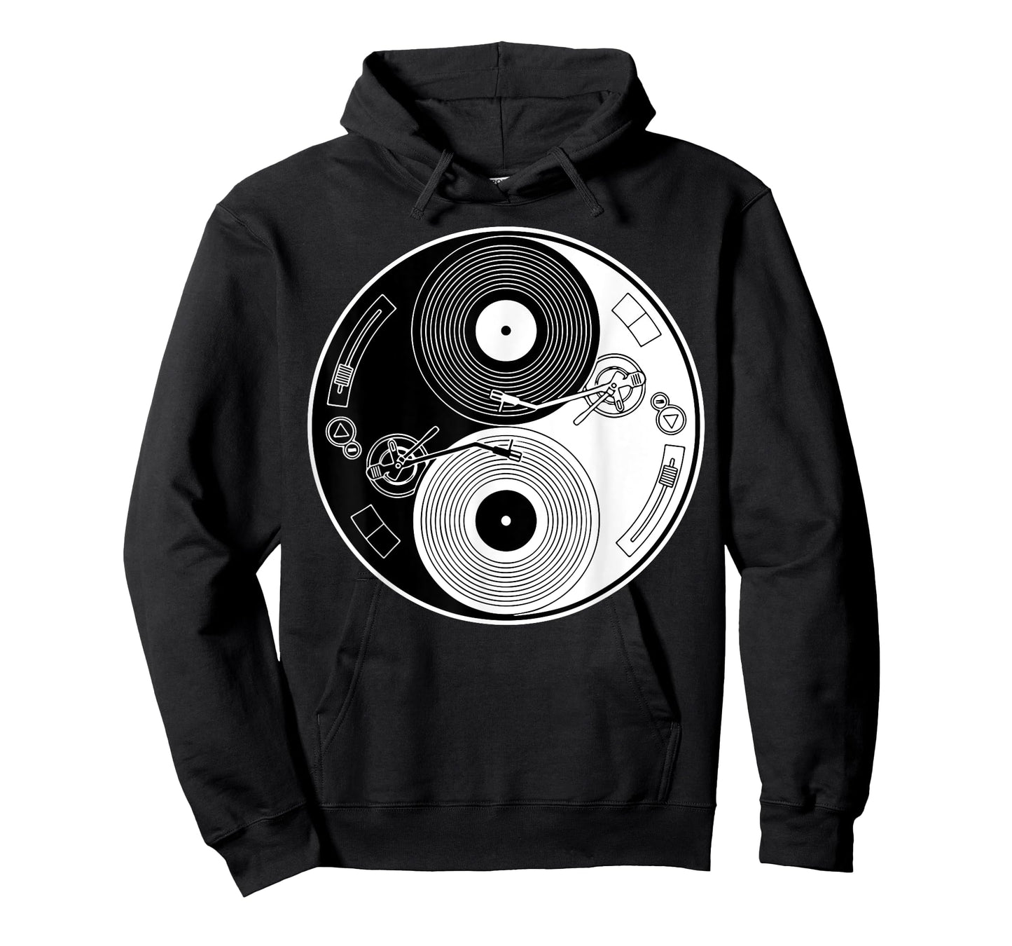 Yin Yang Vinyl Record T-Shirt