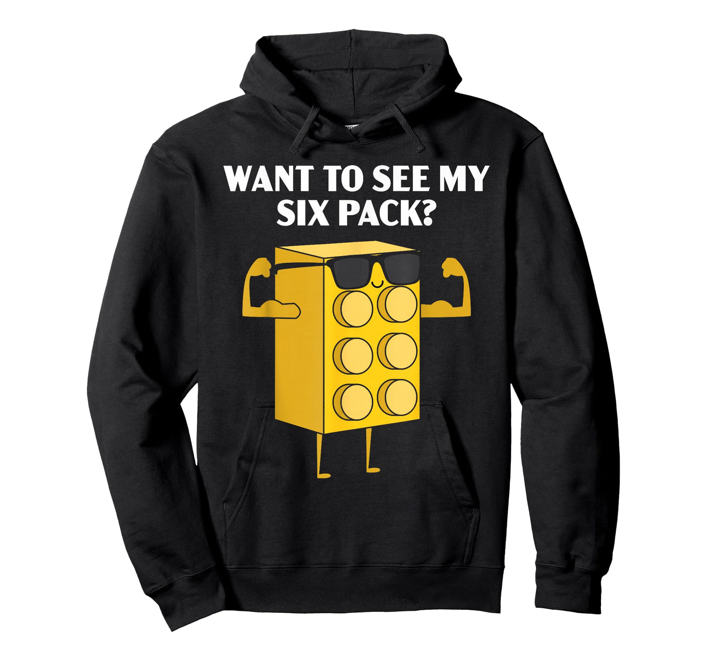 Want to See My Six Pack Bricks Lover Master Builder T-Shirt
