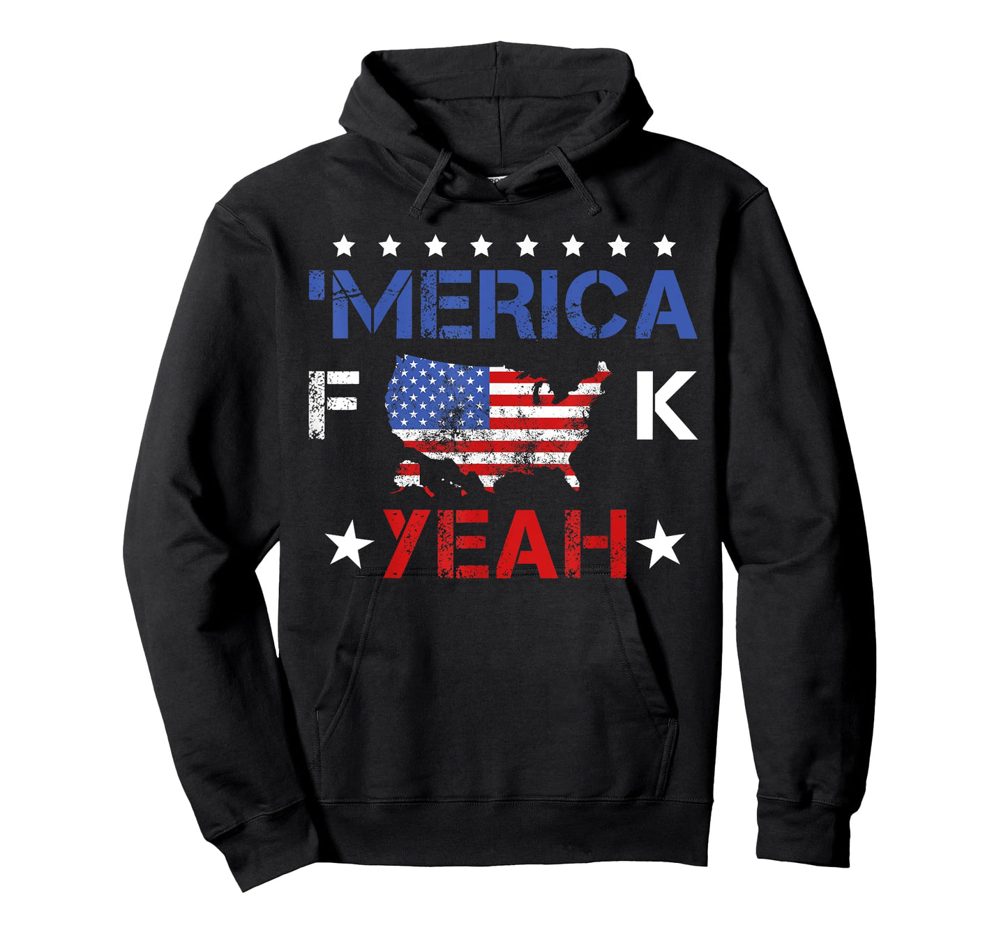 4th ofJuly America Fuck Yeah Funny T-Shirt