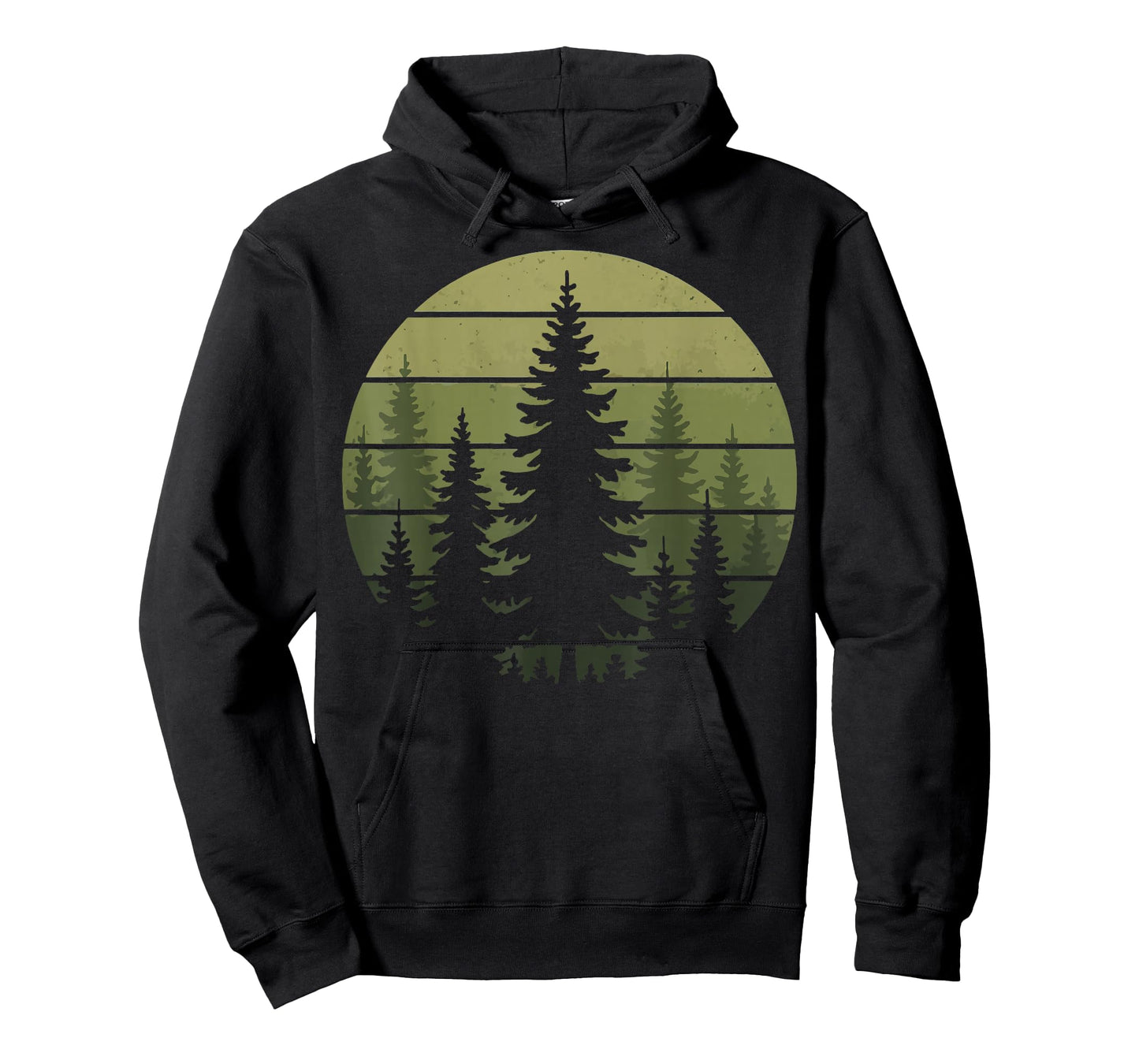 Forest Retro Nature Wildlife Outdoor T-Shirt