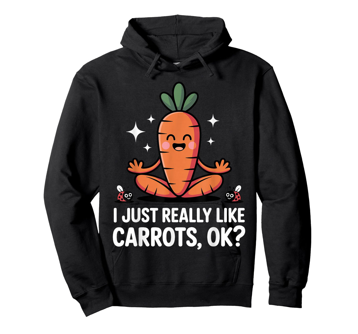 Cute Carrot Art for Men Women Kids Vegetarian Carrot Lover T-Shirt