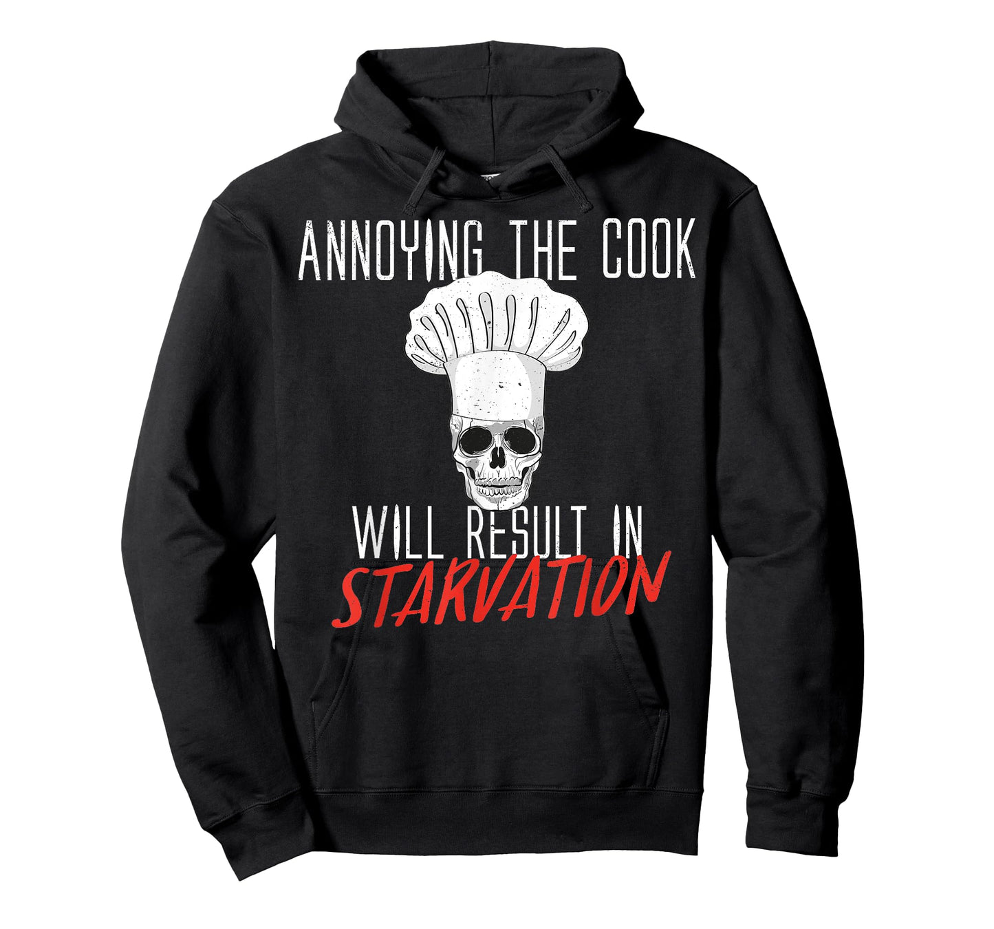 ANNOYING THE COOK SKULL HALLOWEEN COSTUME T-SHIRT T-Shirt