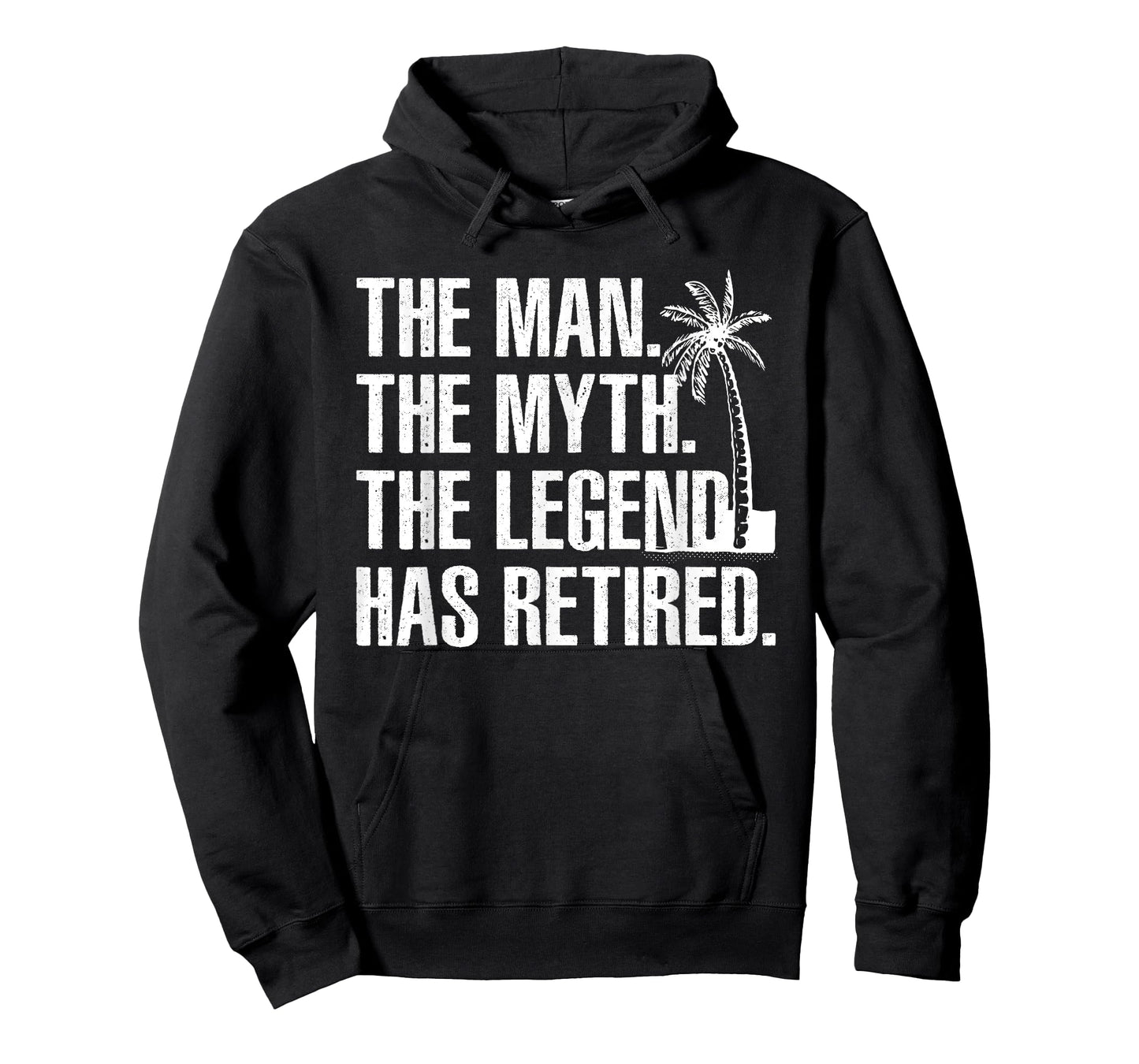 Cool Retirement For Men Grandpa Dad Retired Man Myth Legend T-Shirt