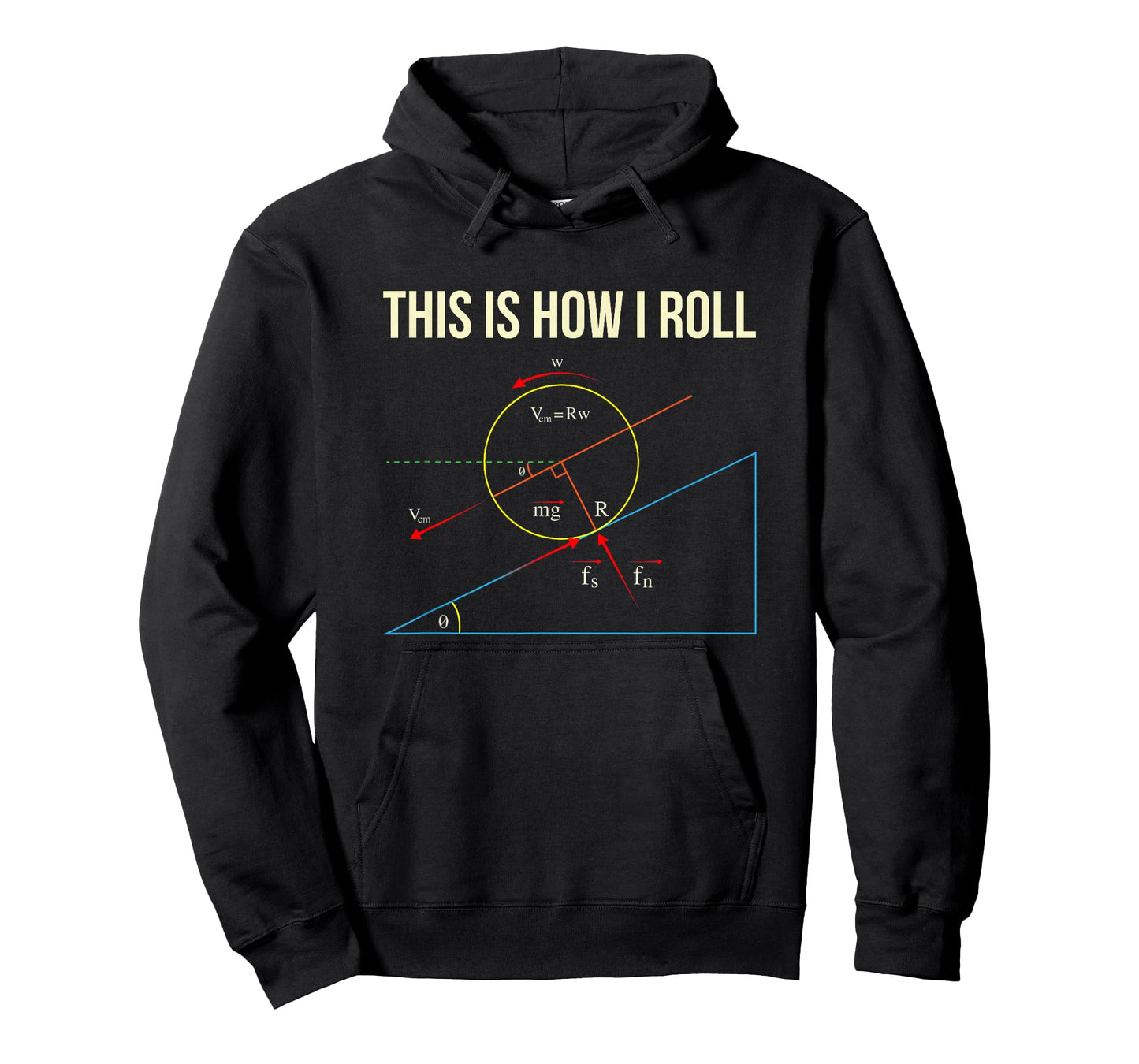This is How I Roll T-Shirt - Funny Physics T-Shirt