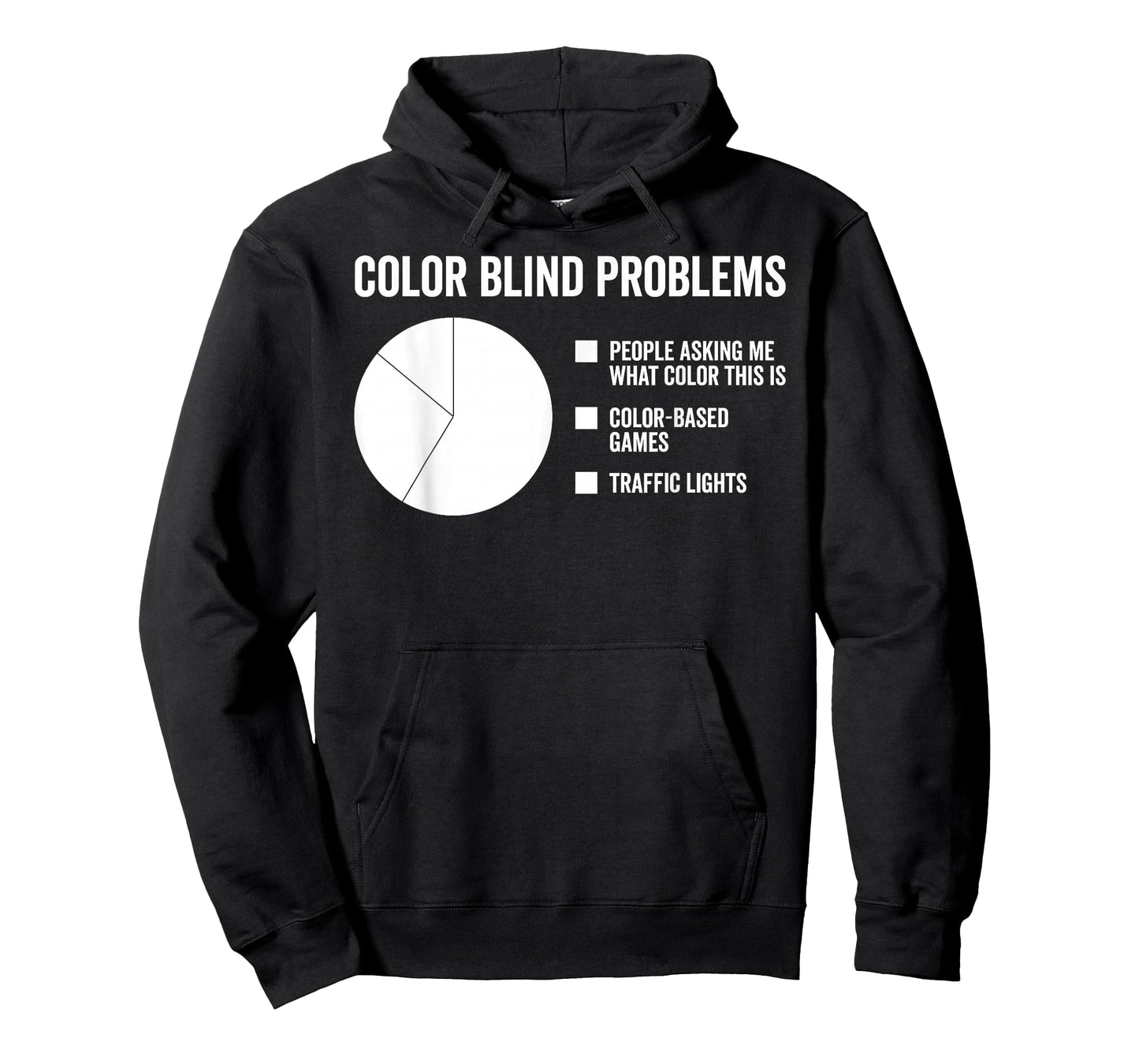 Color Blind Problems Pie Chart T-Shirt T-Shirt