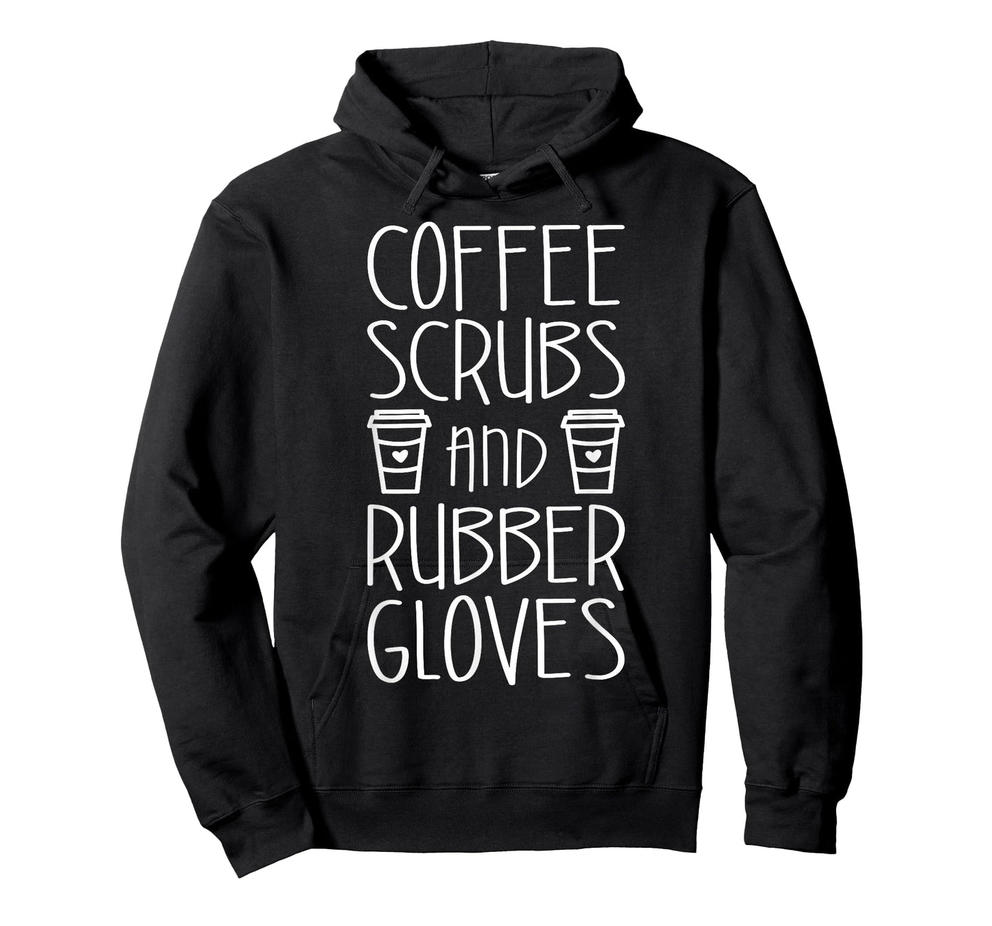 Coffee Scrubs And Rubber Gloves Shirt Funny Men Women Nurse T-Shirt