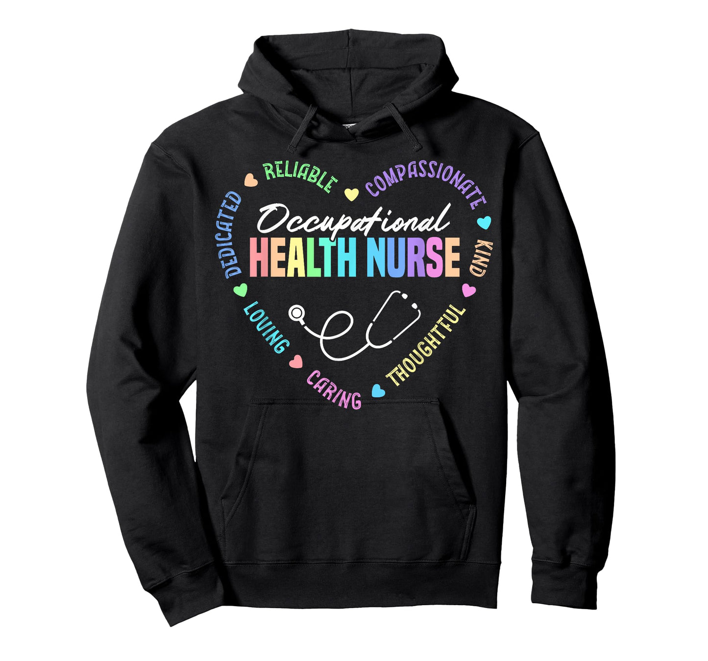 Cute Occupational Health Nurse Heart T-Shirt