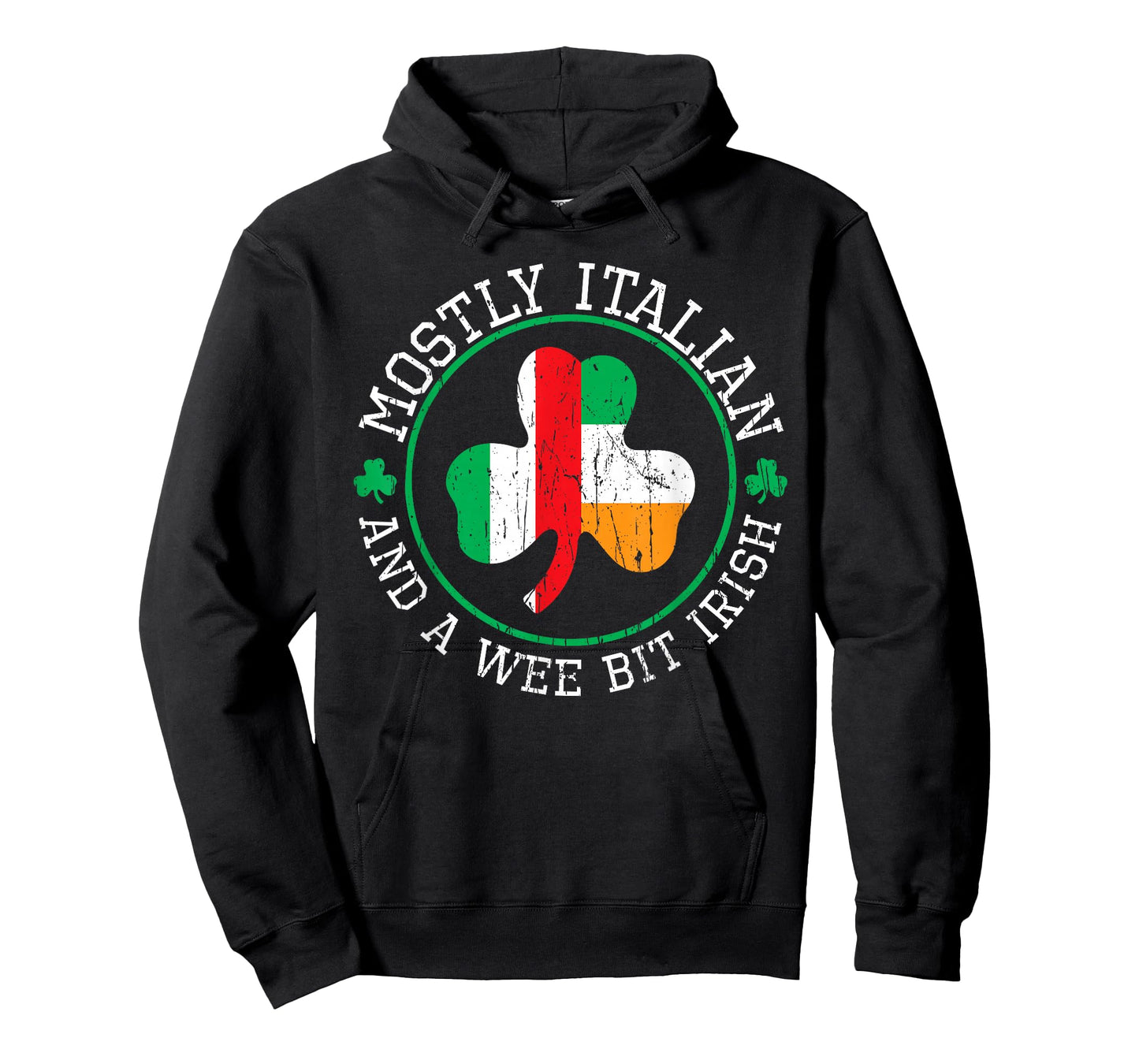 Mostly Italian St Patricks Day Italian Irish St Pattys Day T-Shirt