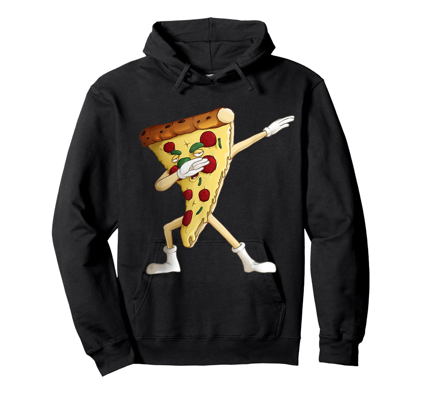 Cool Dabbing Pizza | Funny Italian Pie Hip-Hop Dancer Gift T-Shirt