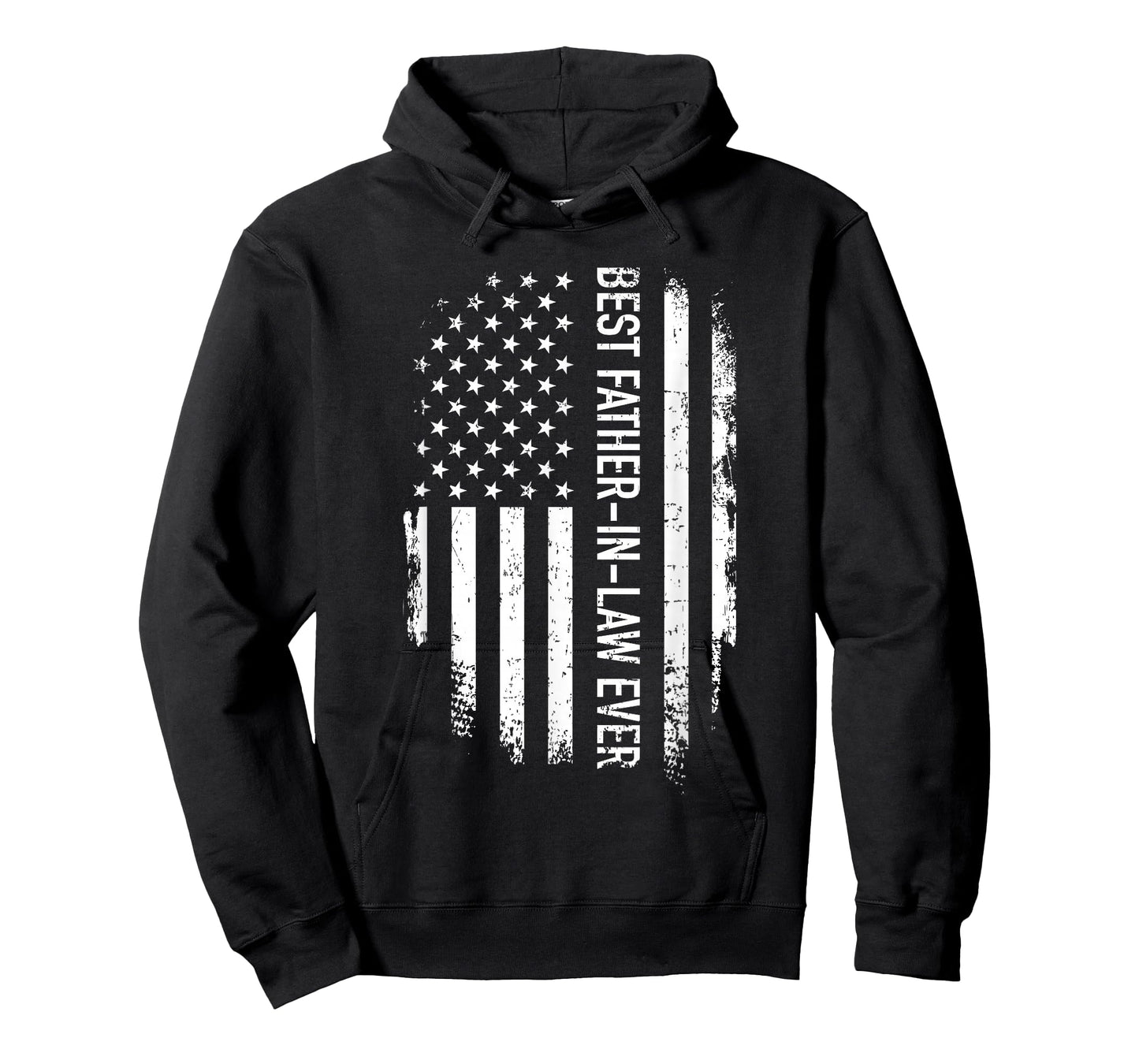Best Father-in-Law Ever US American Vintage Flag T-Shirt