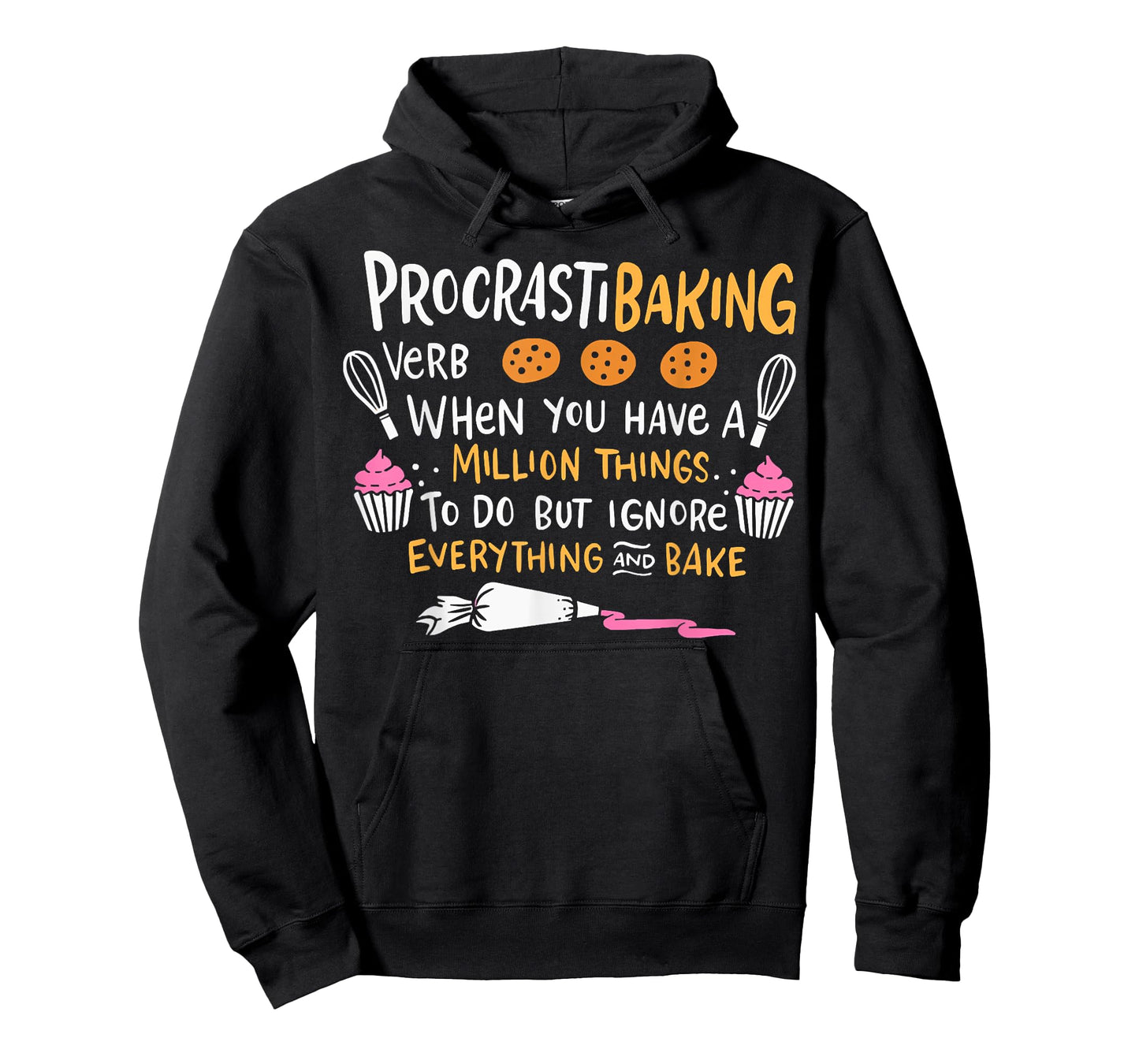 Baking Lover ProcrastiBaking Cake Decorator Baker T-Shirt