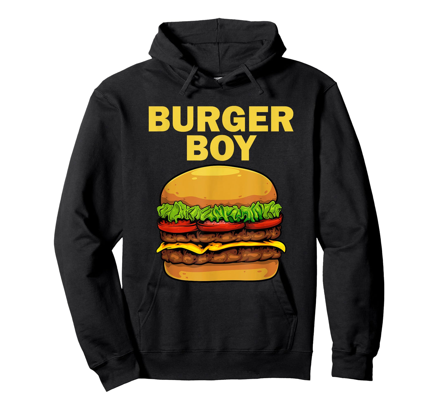 Cool Burger Art For Boys Men Hamburger Cheeseburger Lovers T-Shirt
