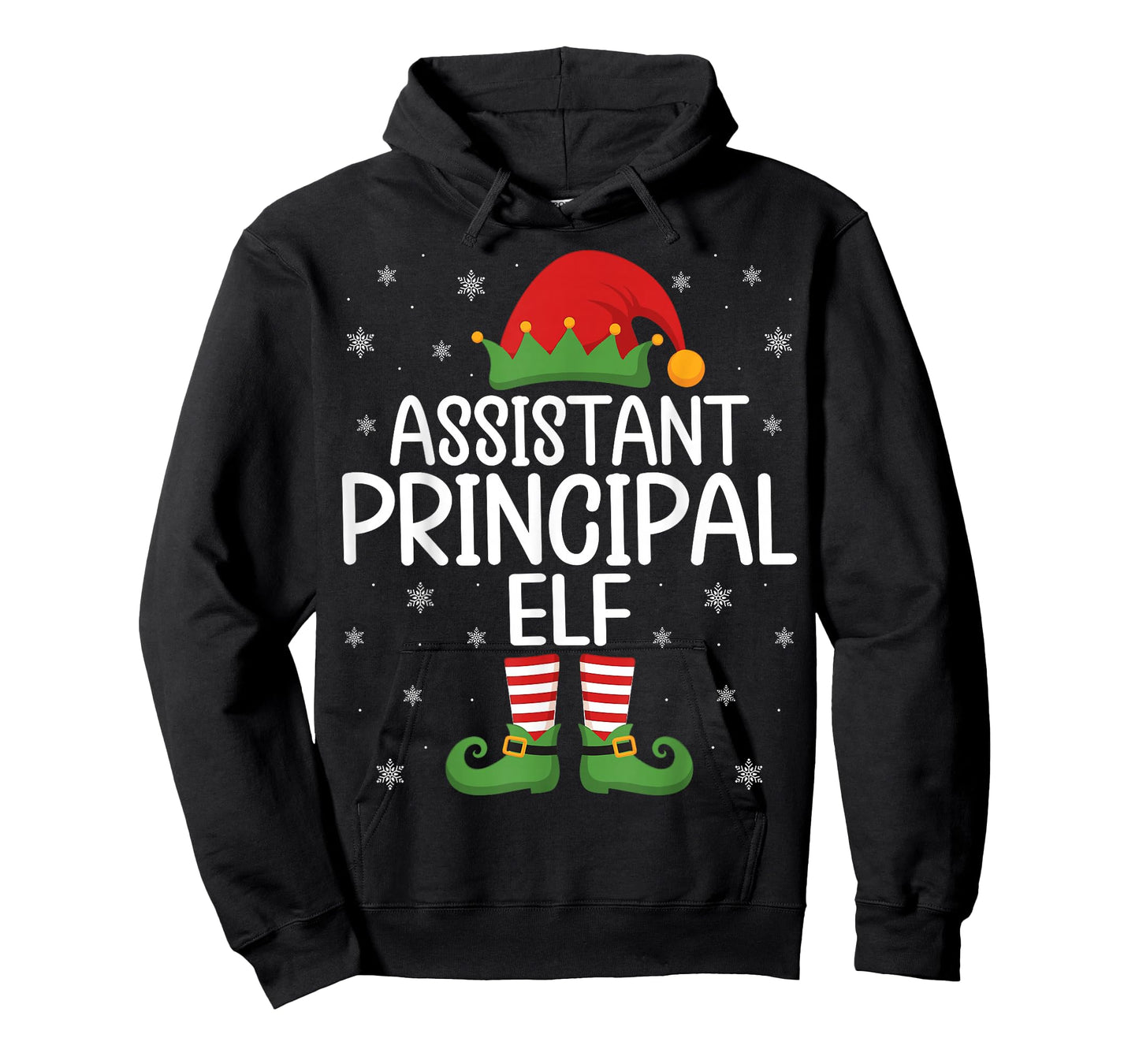 School Assistant Principal Elf Vice Principal Christmas T-Shirt