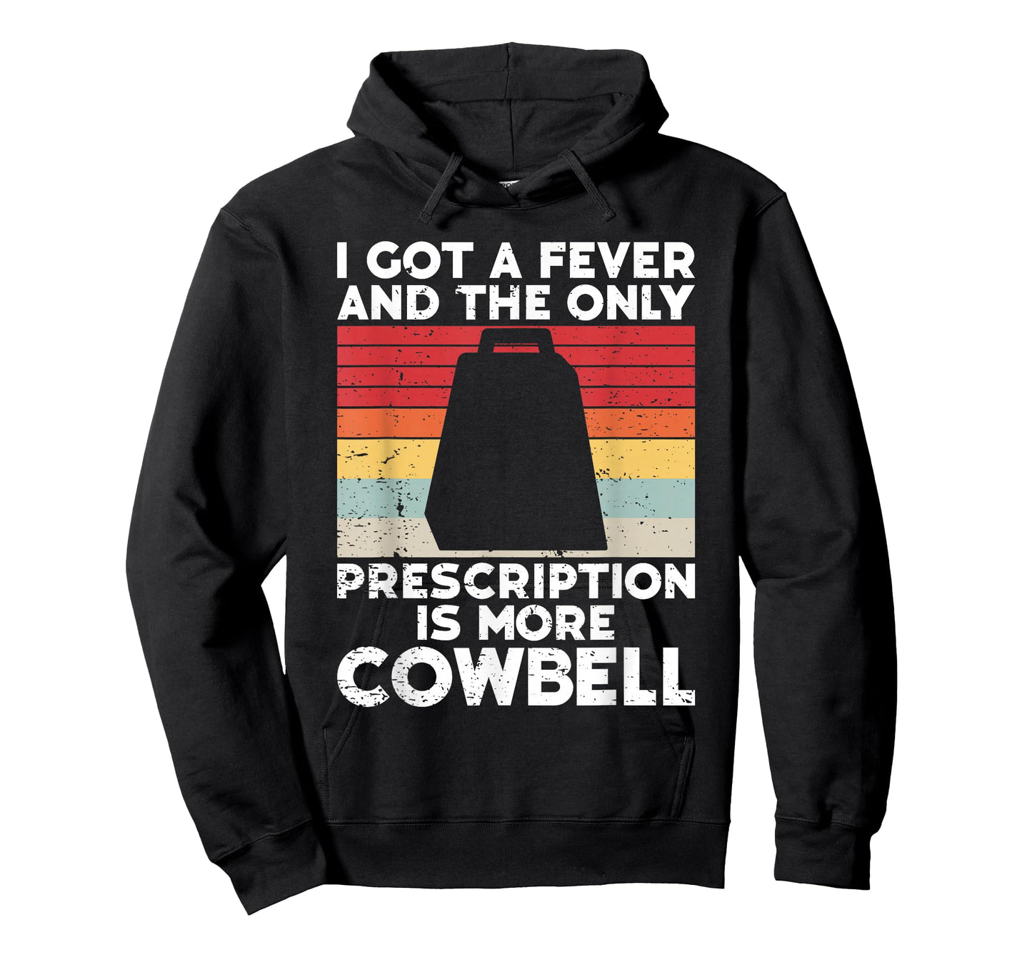 Cow Bell More Cowbell Vintage Funny Drummer Cowbell Funny T-Shirt