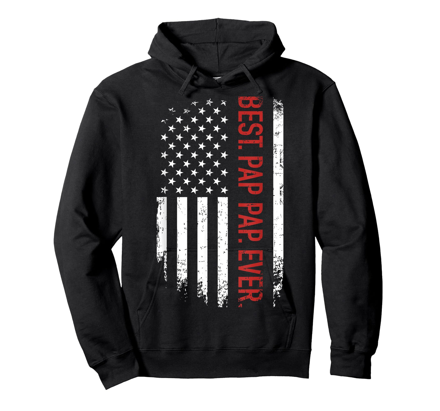 Best pap pap ever with us american flag for father's day T-Shirt for Men