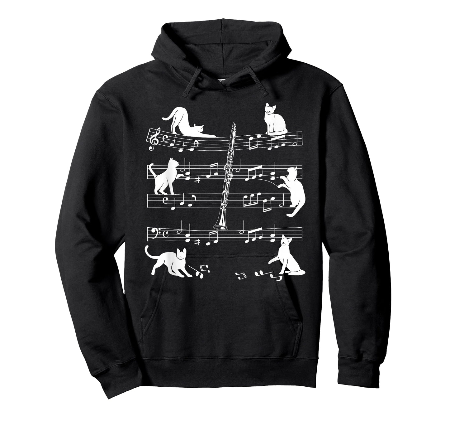 Clarinetist Cats for Cat Loving Clarinet Player T-Shirt