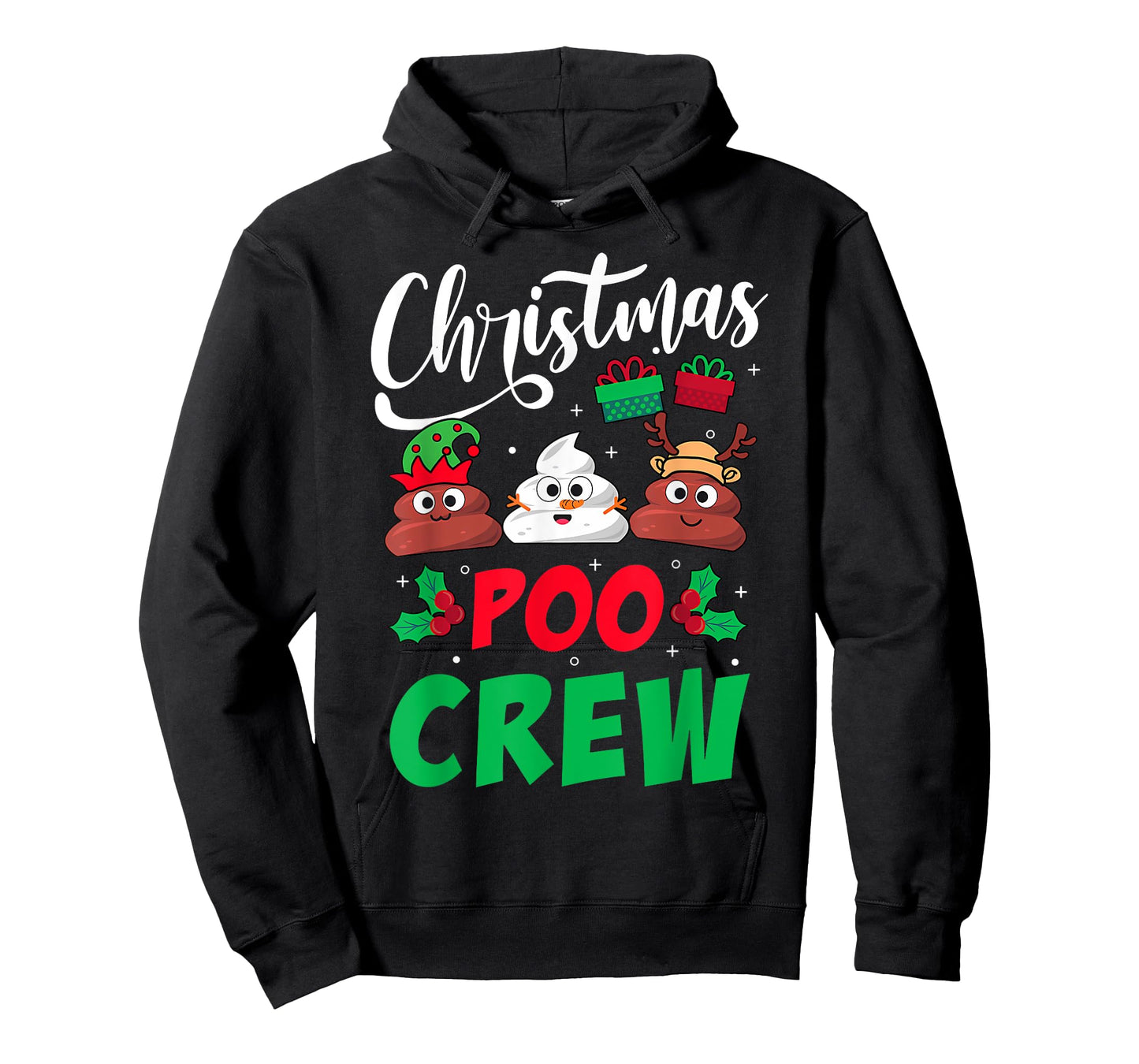Christmas Poo Crew Funny Poo Xmas Pajama T-Shirt